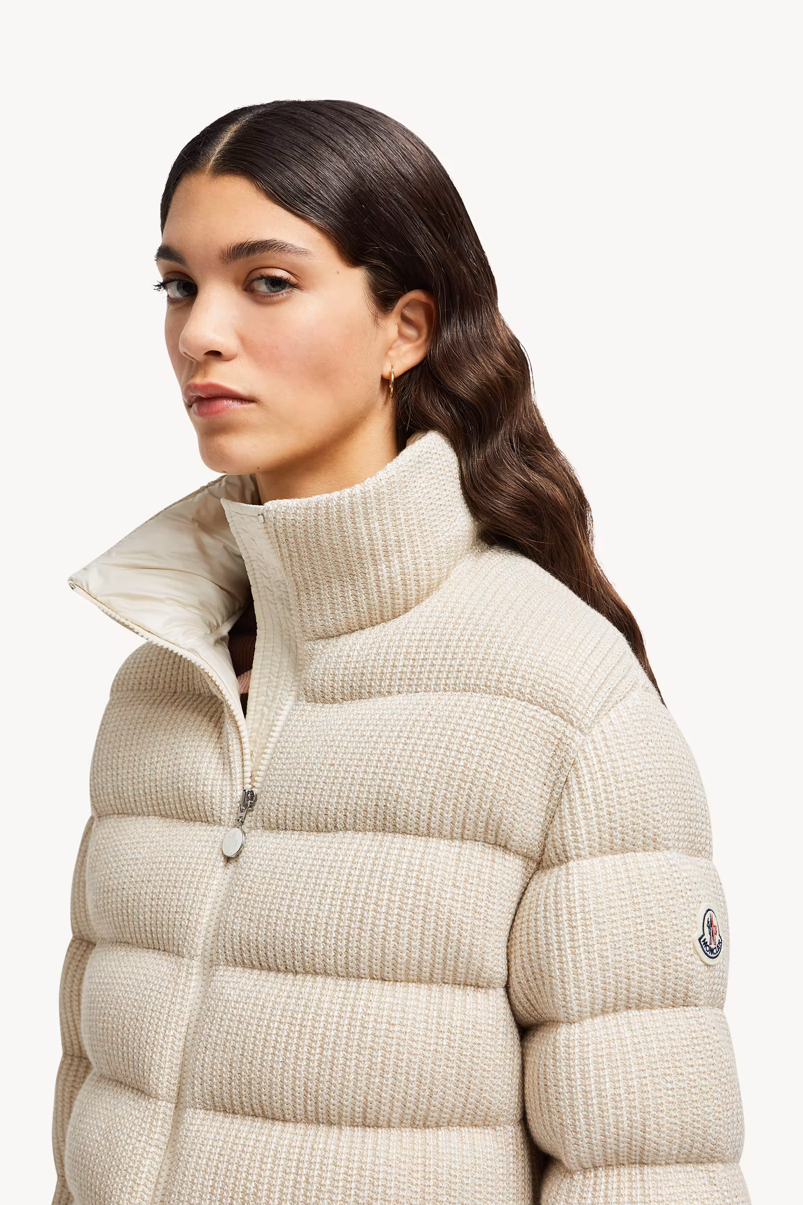 Thoiry Laminated Cotton Short Down Jacket