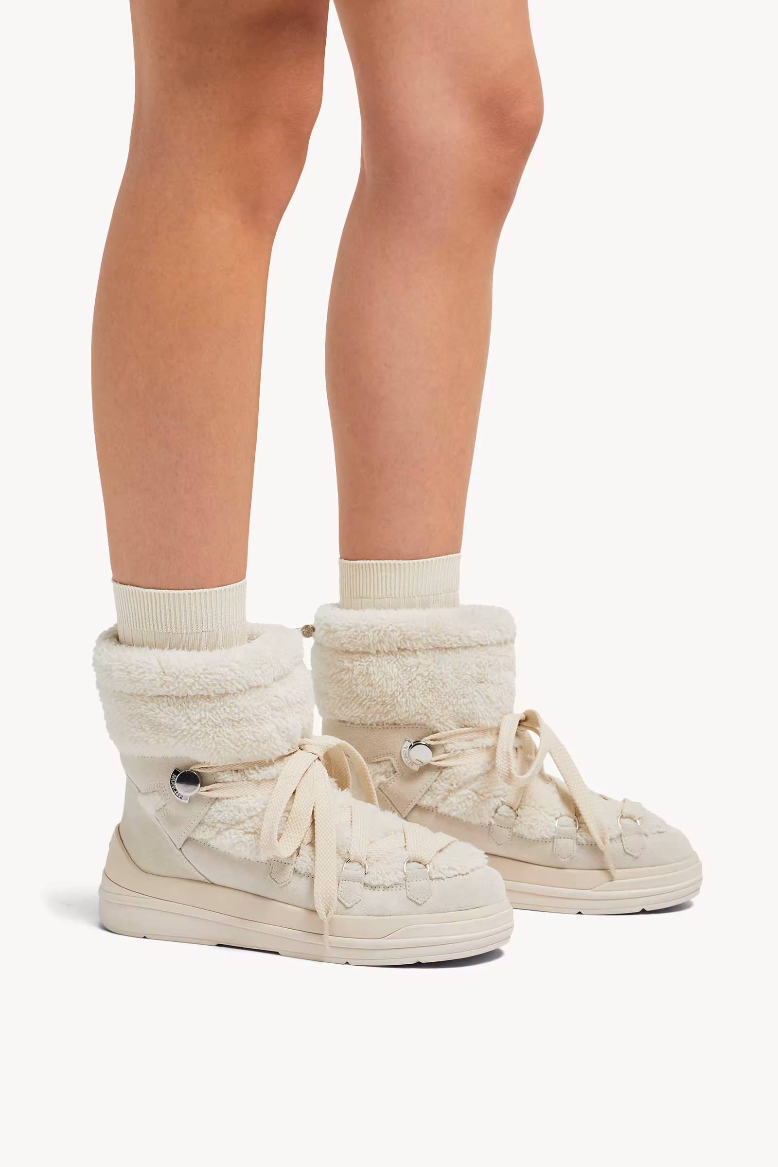 Insolux Faux Fur & Suede Snow Boots