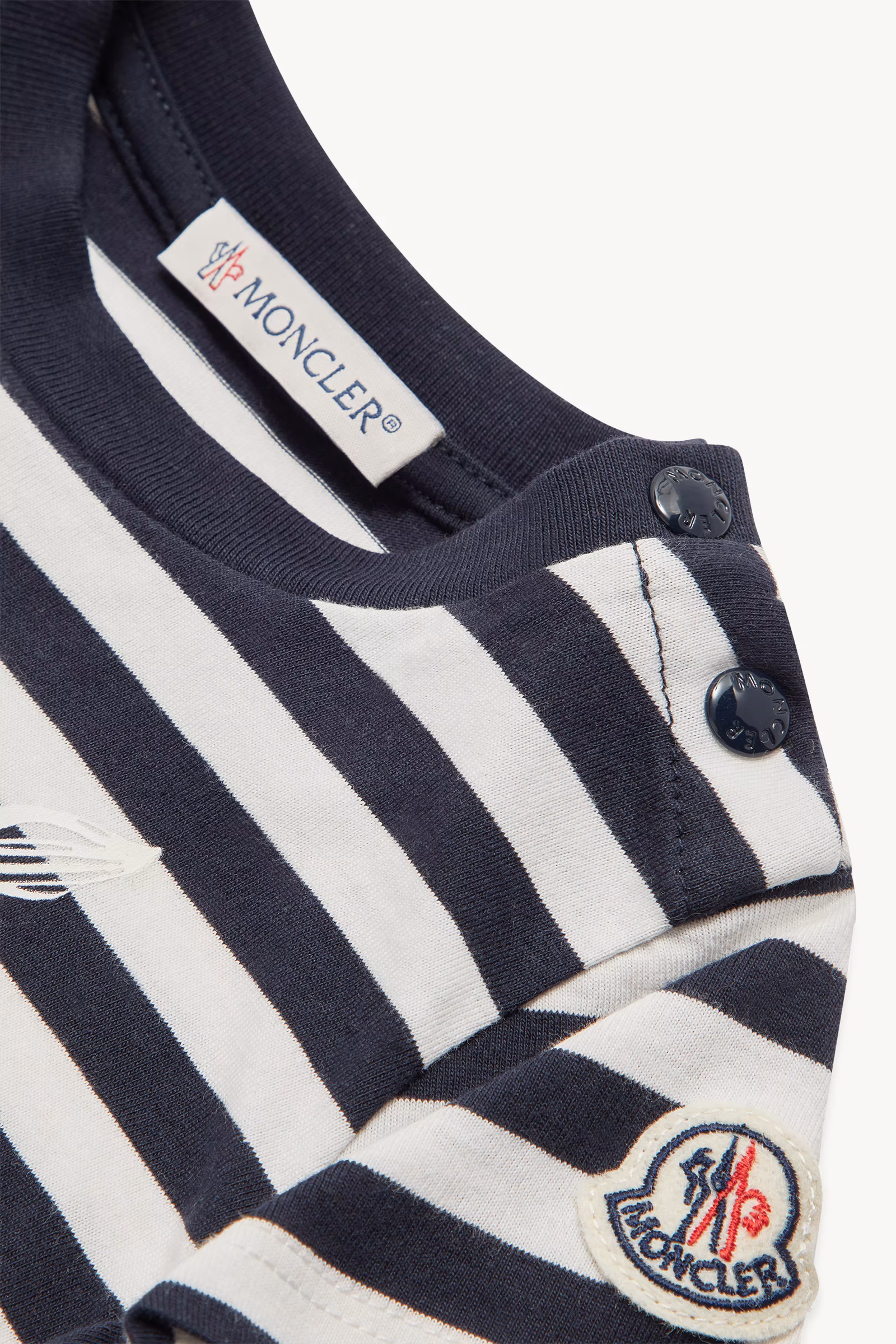 Whale Motif Cotton T-Shirt