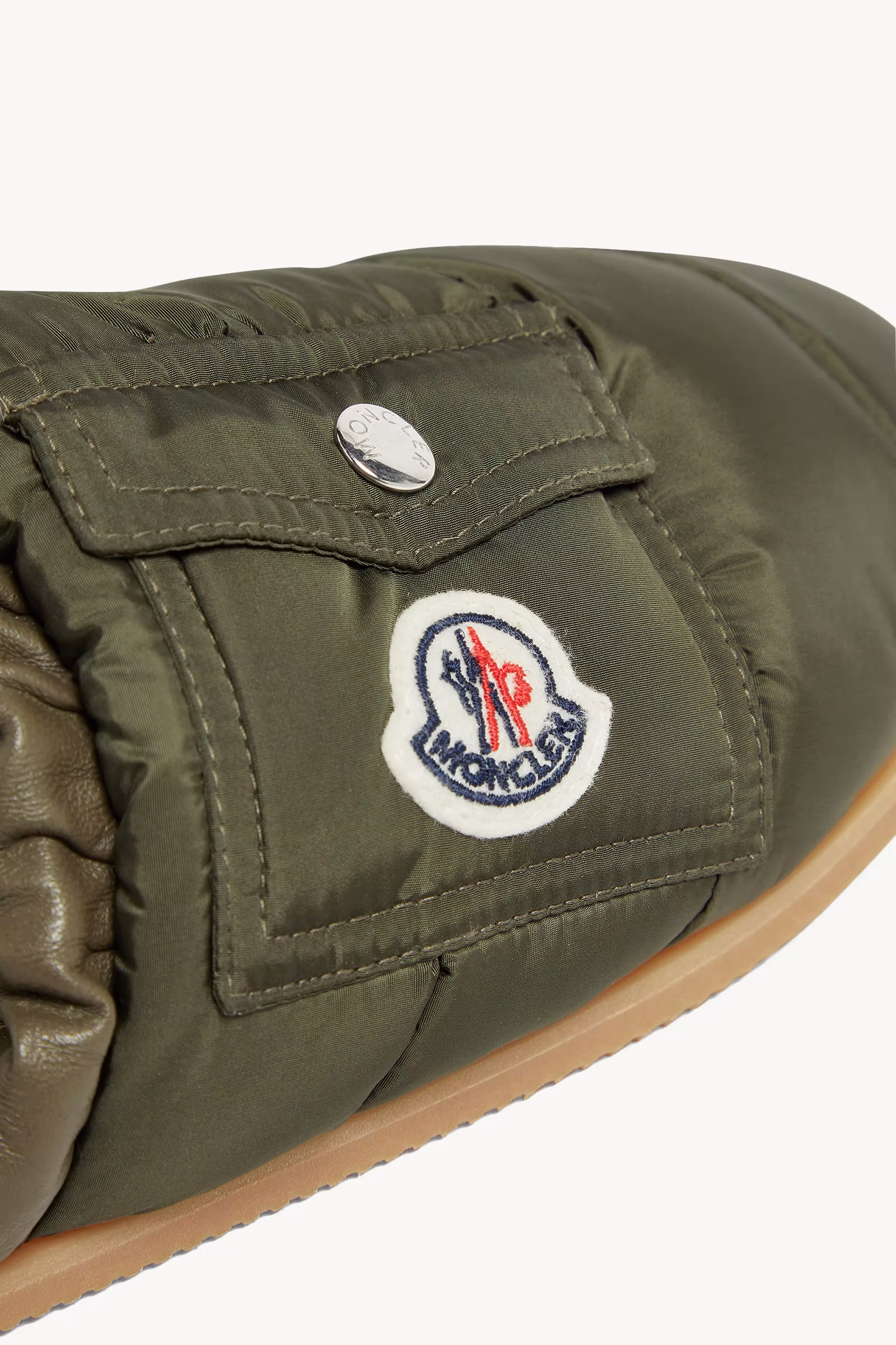 Mon Pocket Padded Leather Mules