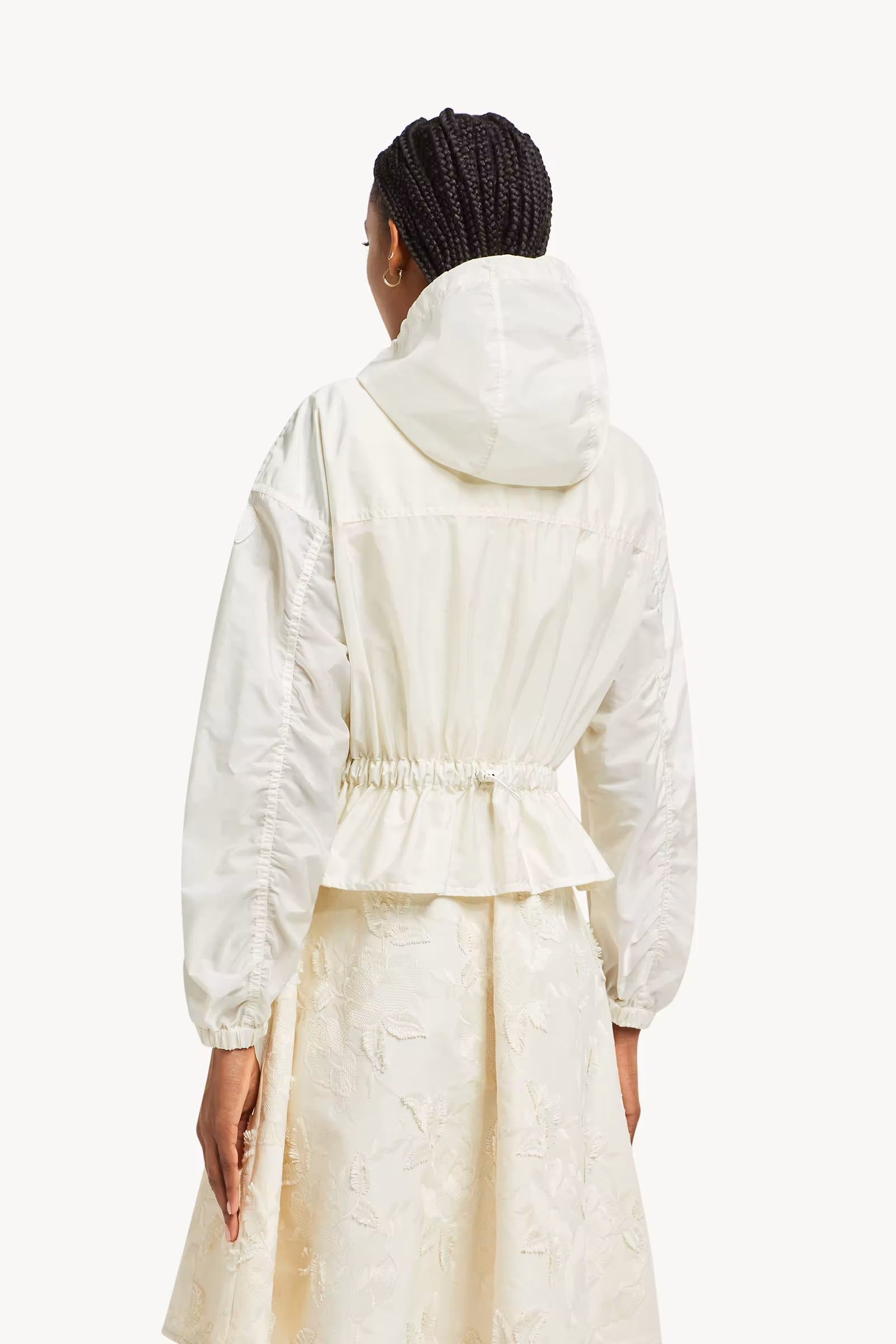 Curton Hooded Peplum Jacket