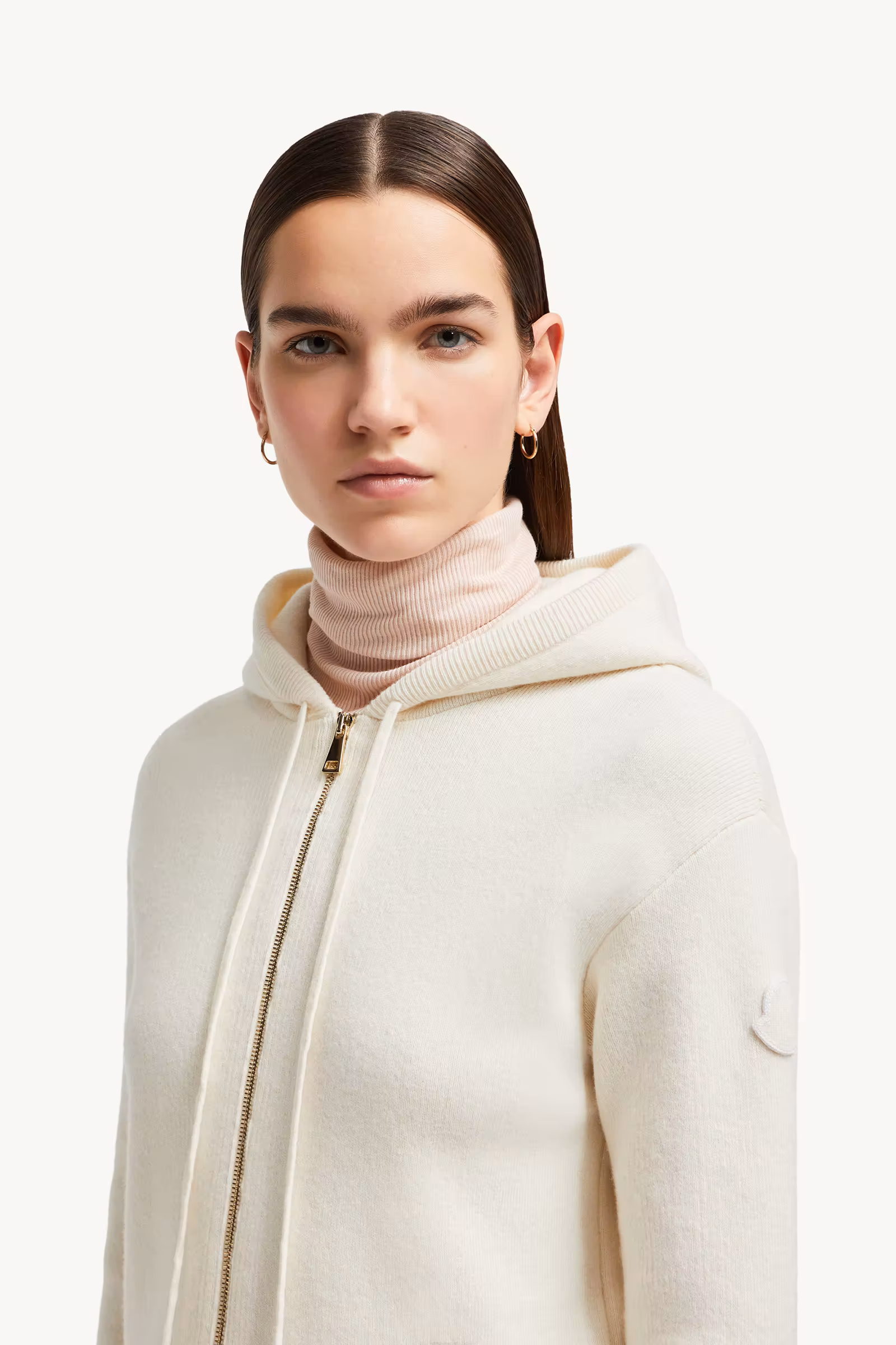 Wool & Cashmere Zip-Up Hoodie