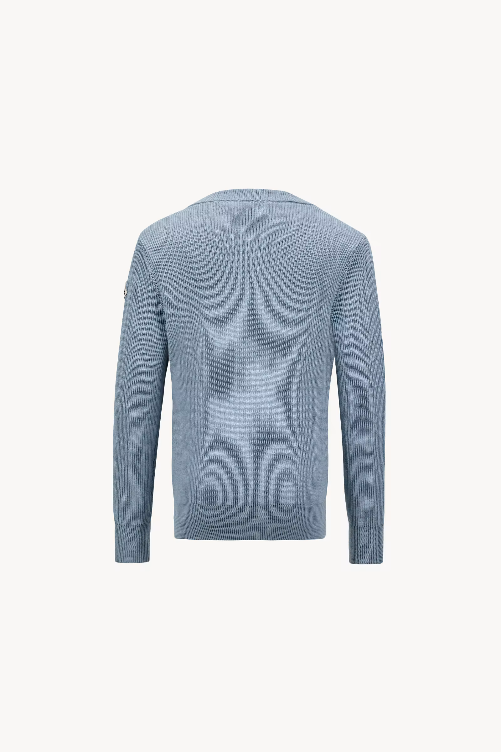 Embroidered Cursive Logo Cotton Sweater