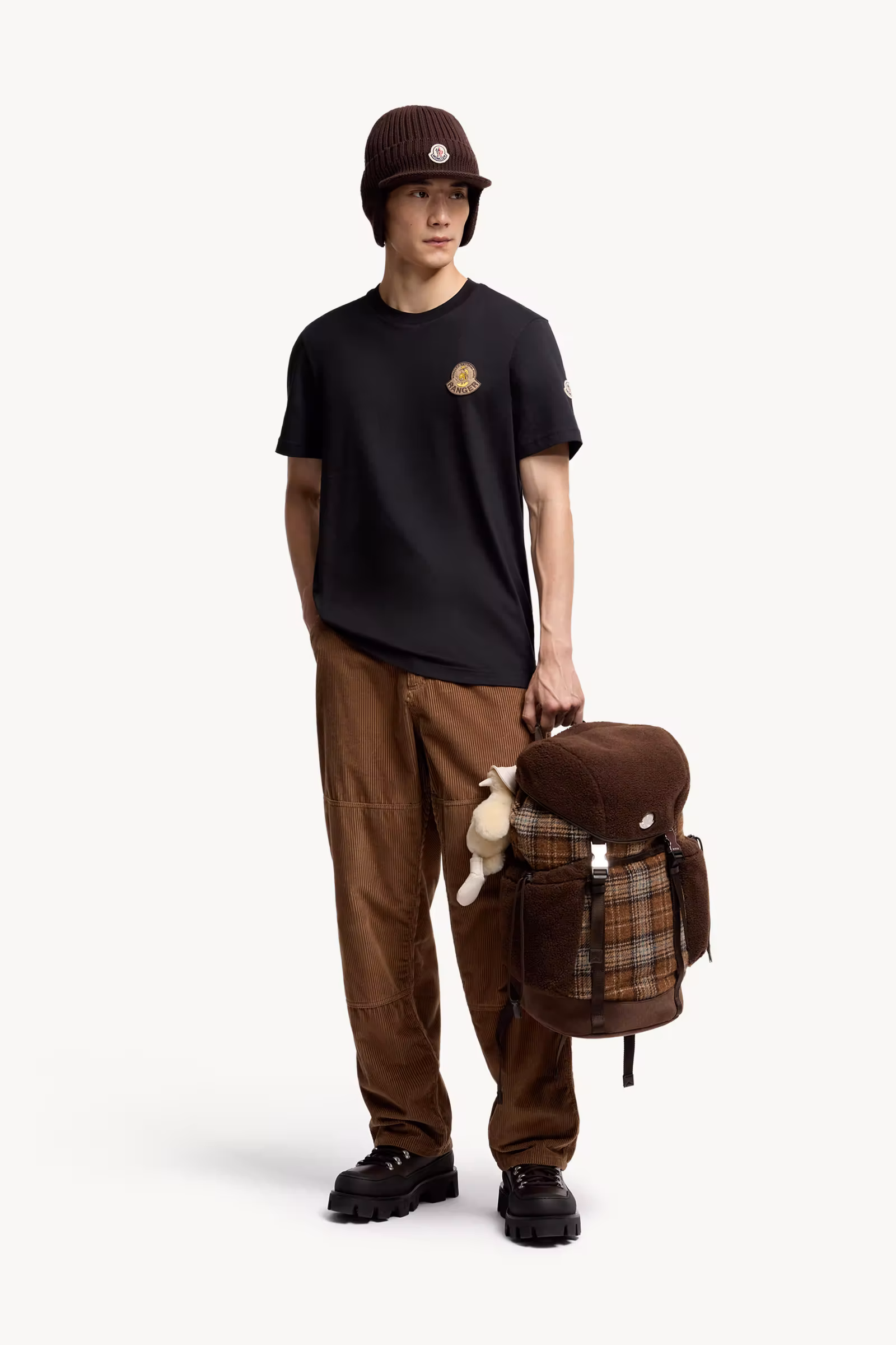 Mon Duck Logo Cotton T-Shirt