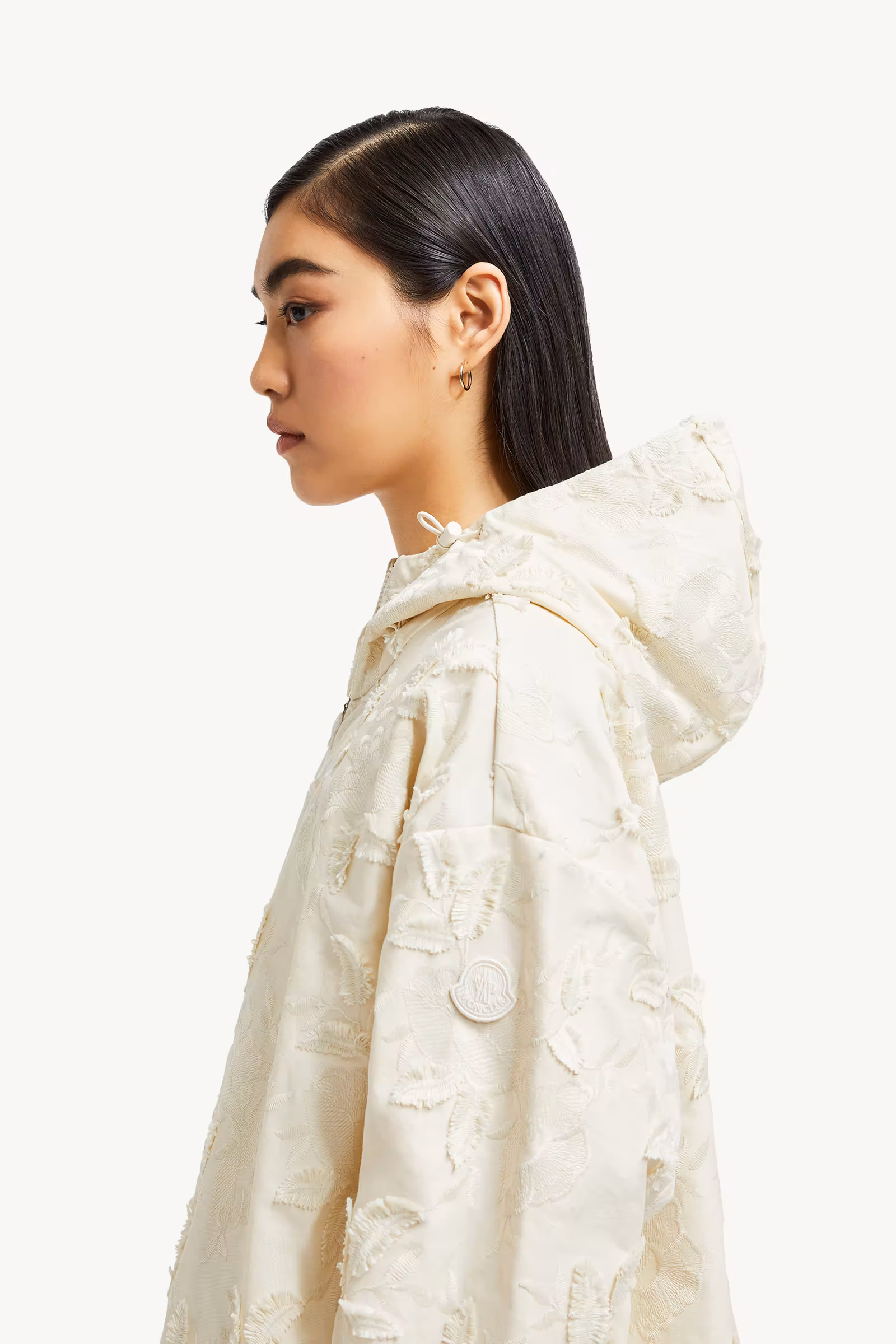 Charmeil Textured Hooded Jacket