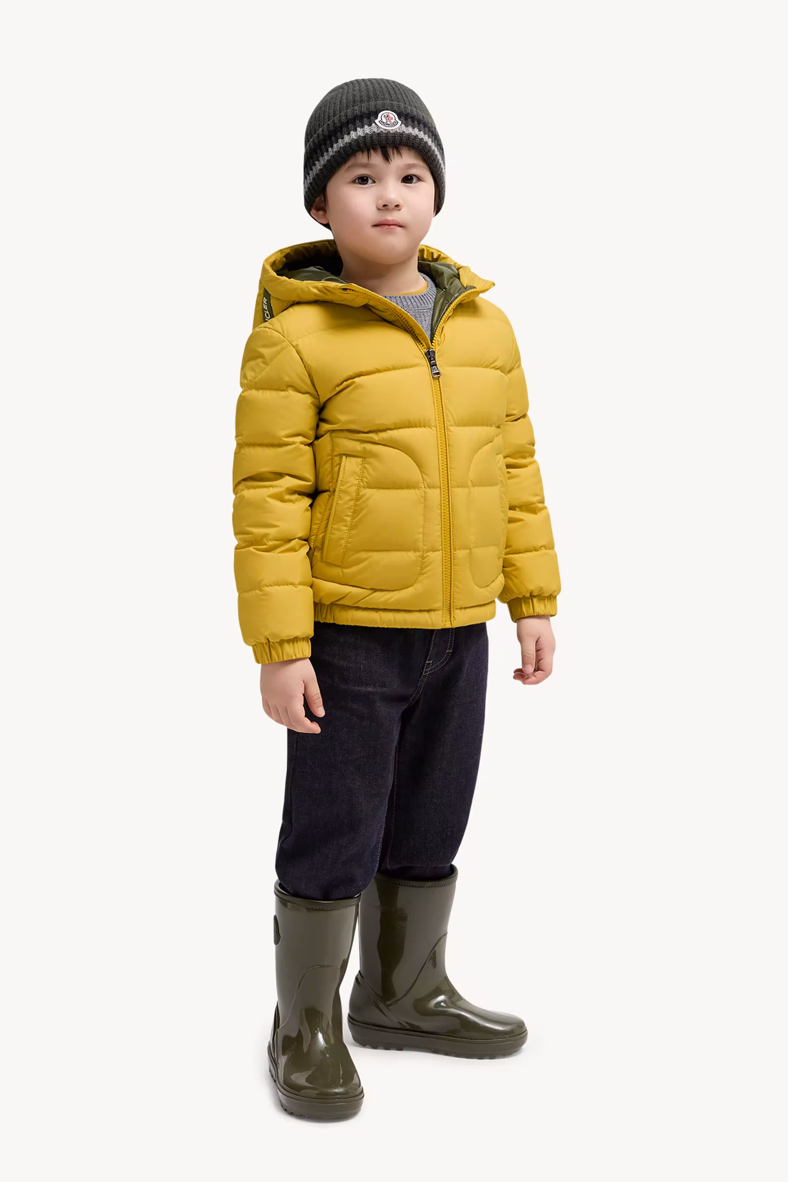 Grecois Hooded Down Jacket
