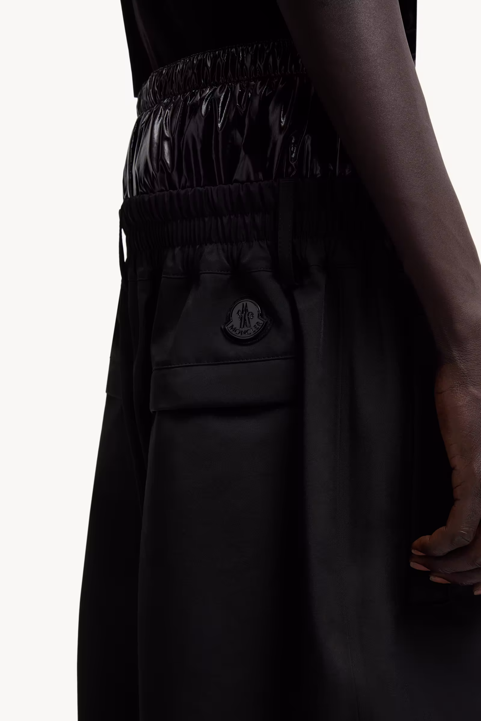 Moncler x A$AP Rocky Logo Print Shorts