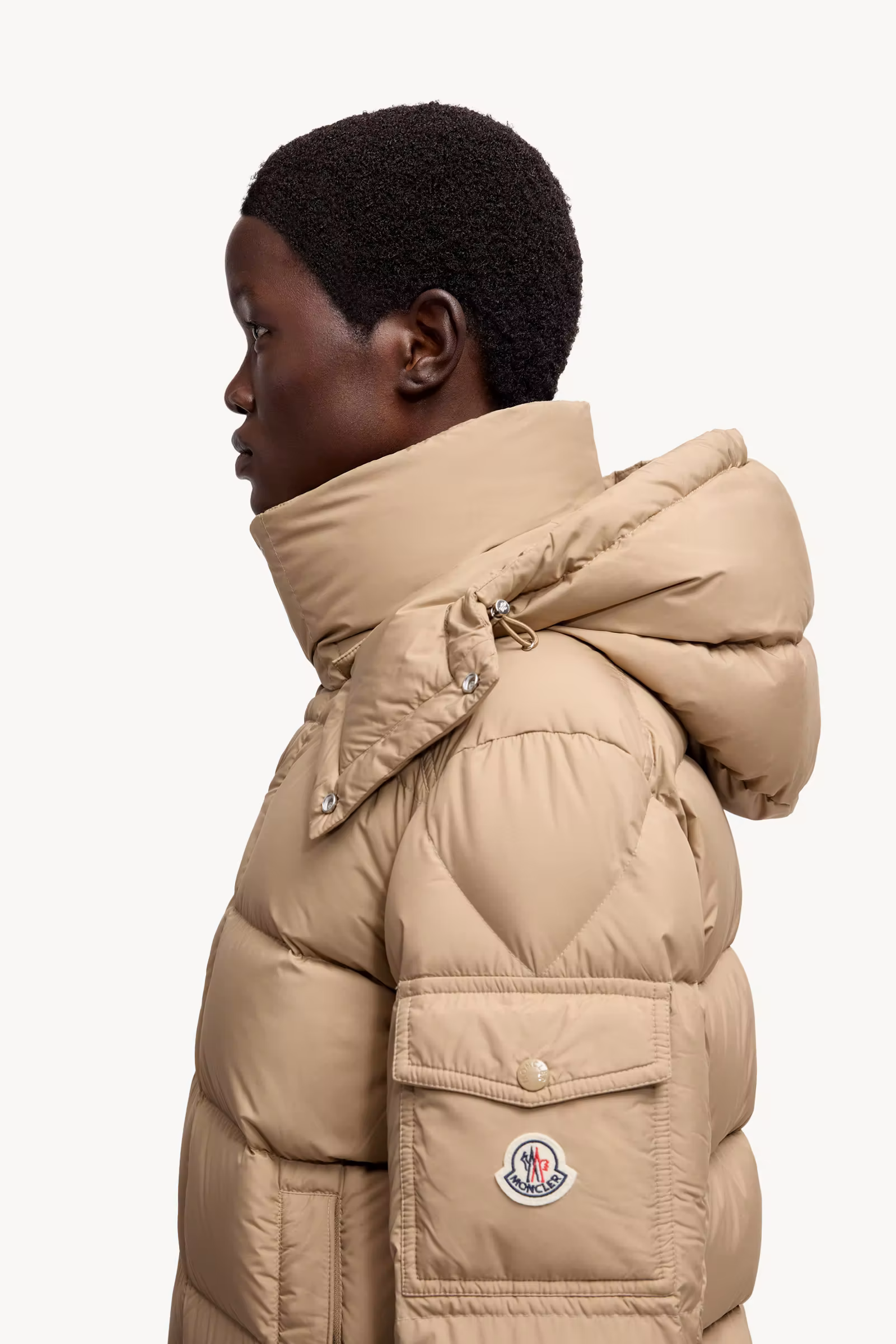 Moncler Maya 70 Hooded Short Down Jacket