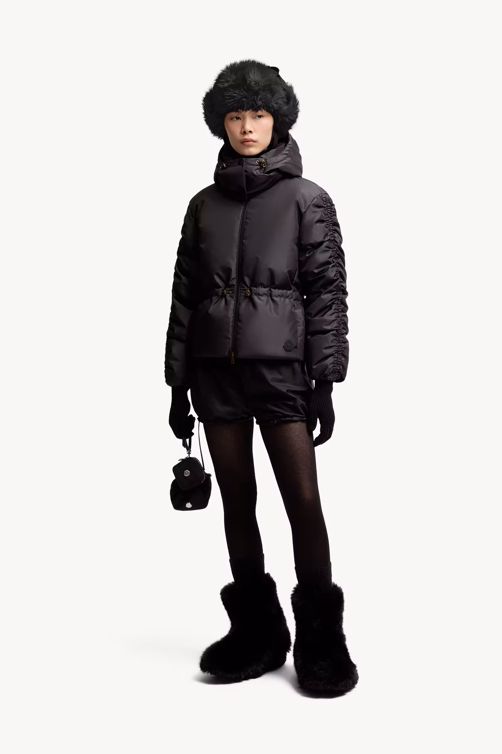 Louviere Hooded Short Down Jacket