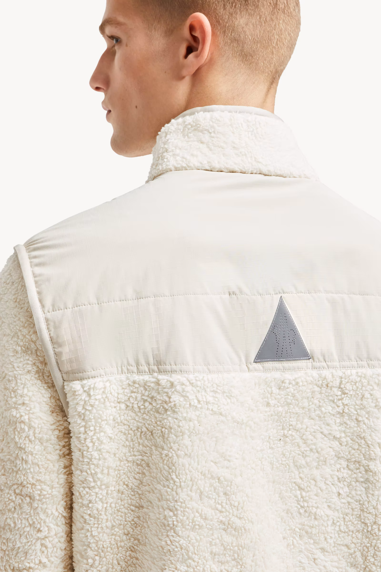 Padded Teddy Zip-Up Sweatshirt