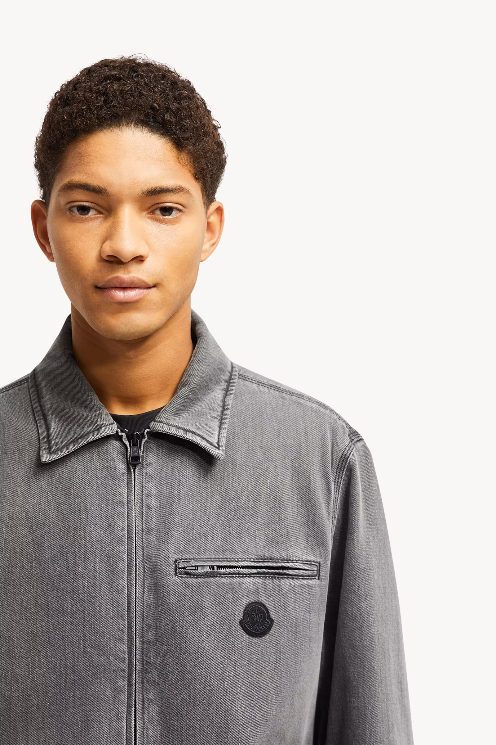 Acate Padded Denim Shirt Jacket