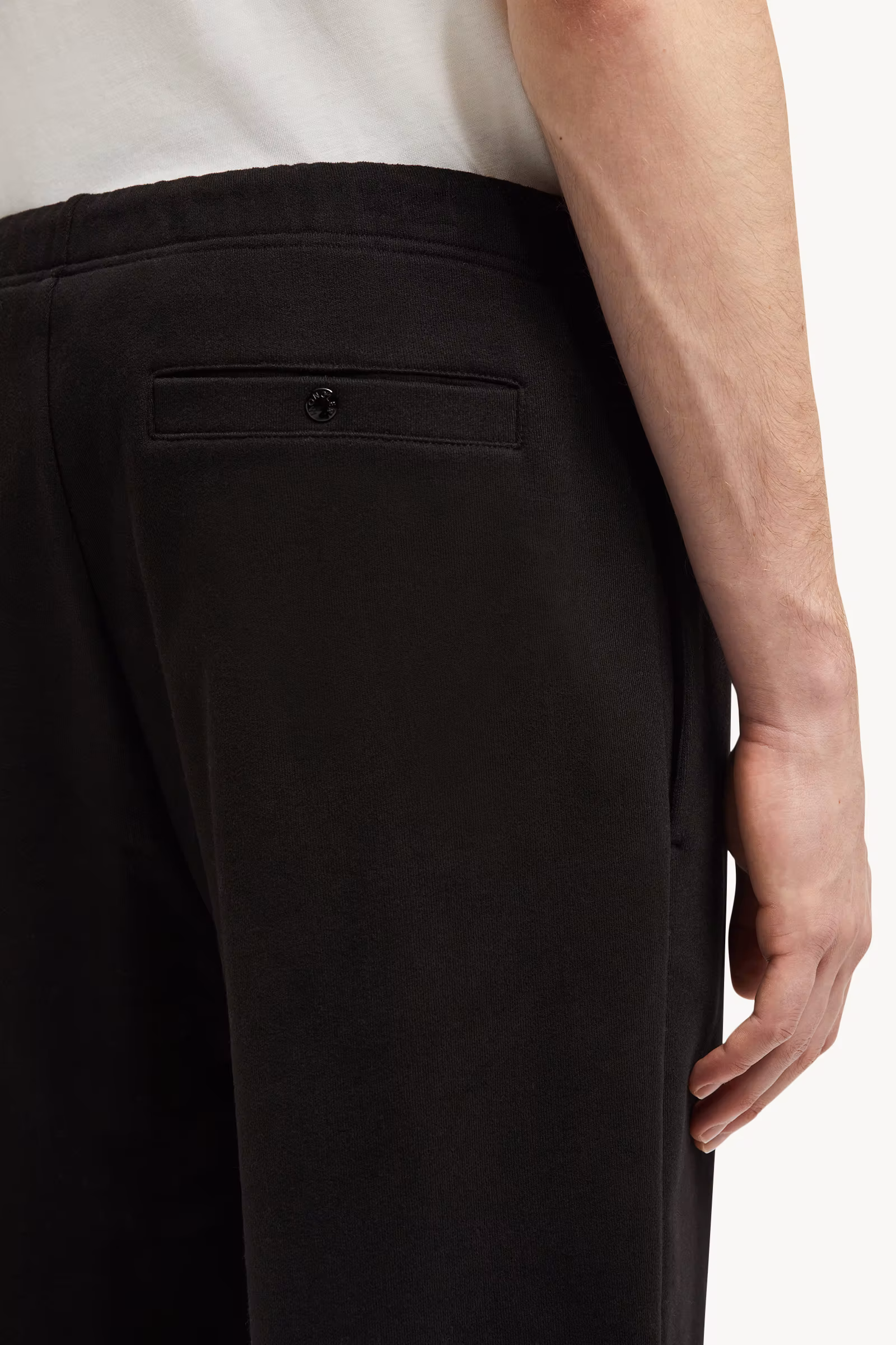 Logo Patch Cotton Sweatpants