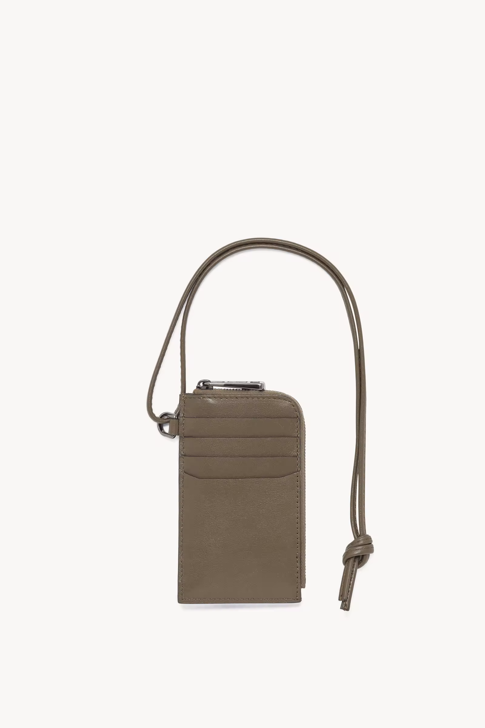 Doudoune Quilted Leather Card Holder