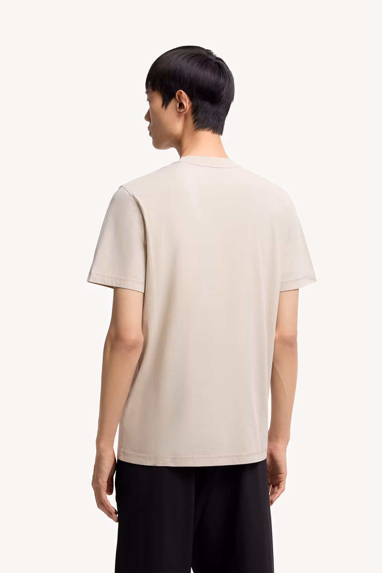 Logo Patch Cotton T-Shirt