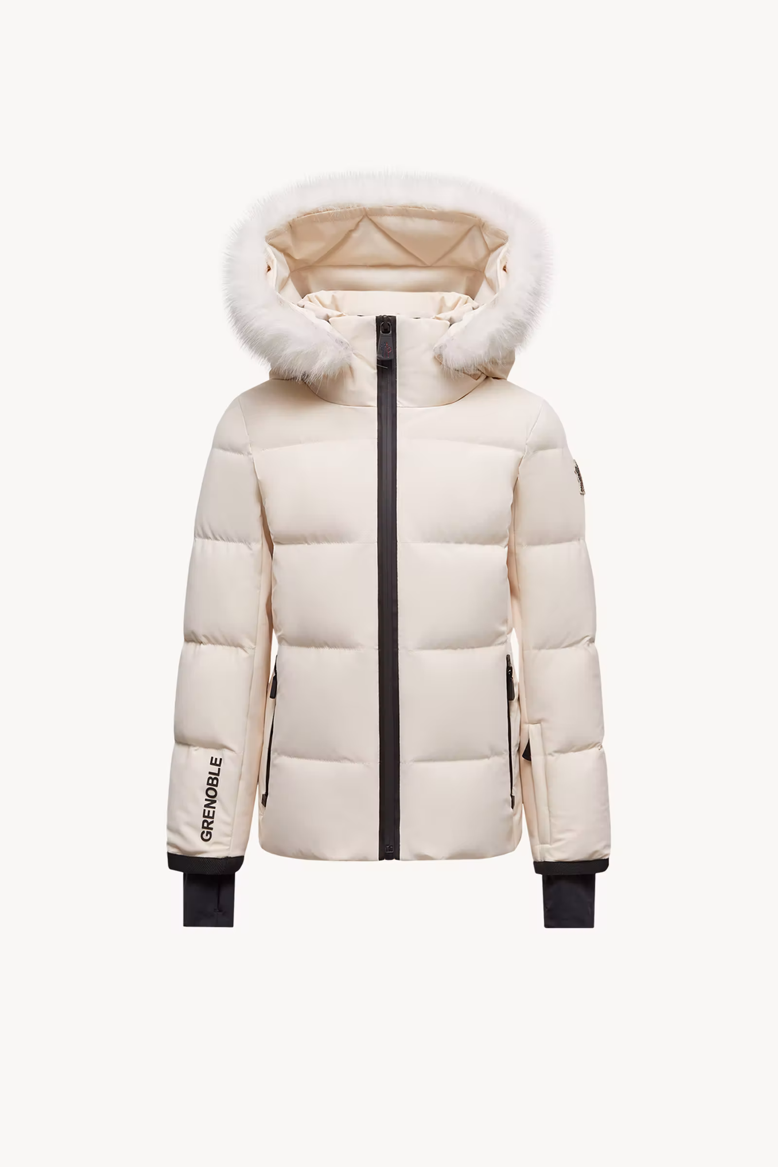 New Guyane Faux Fur-Trimmed Hooded Down Ski Jacket