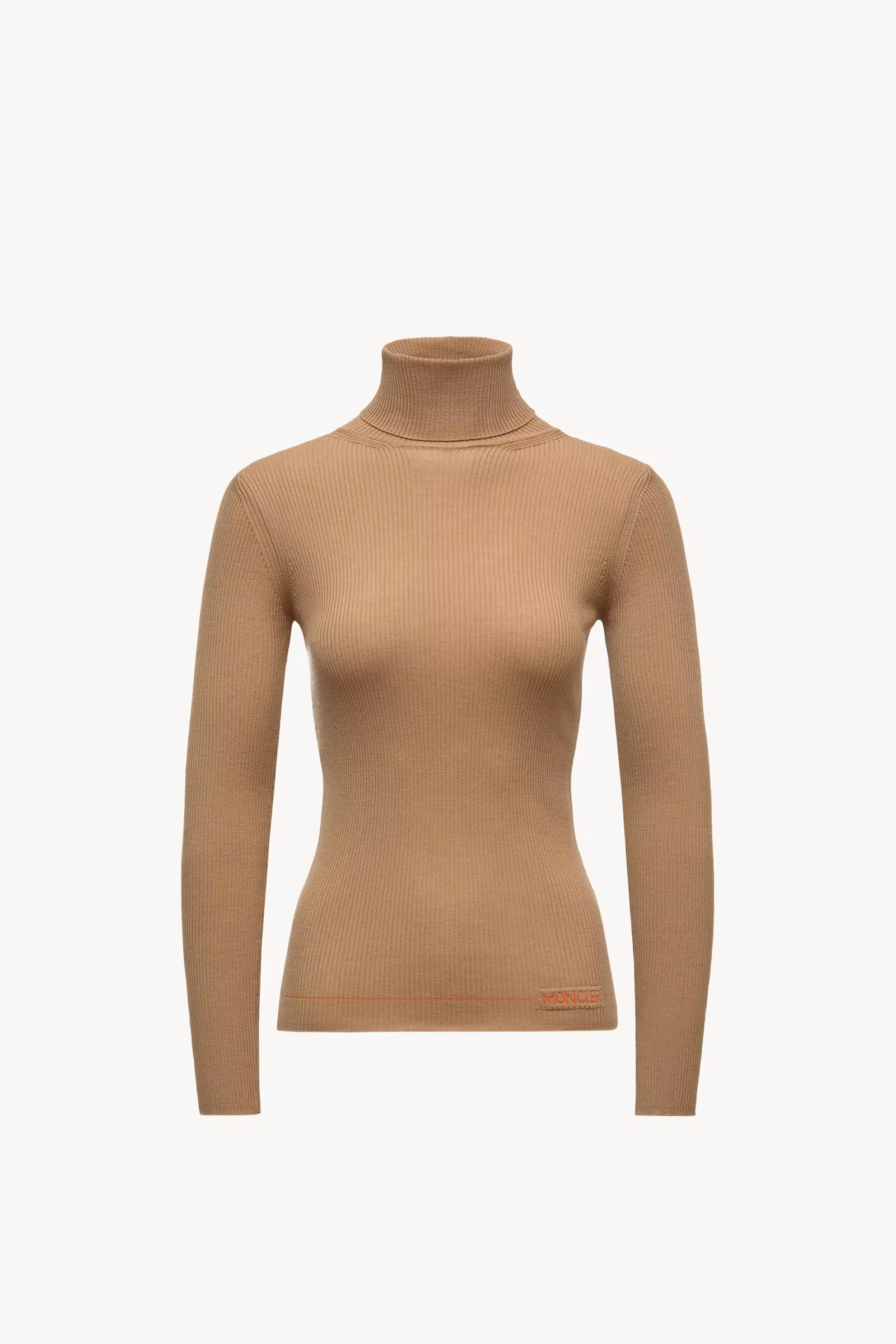 Logo Wool Turtleneck Sweater