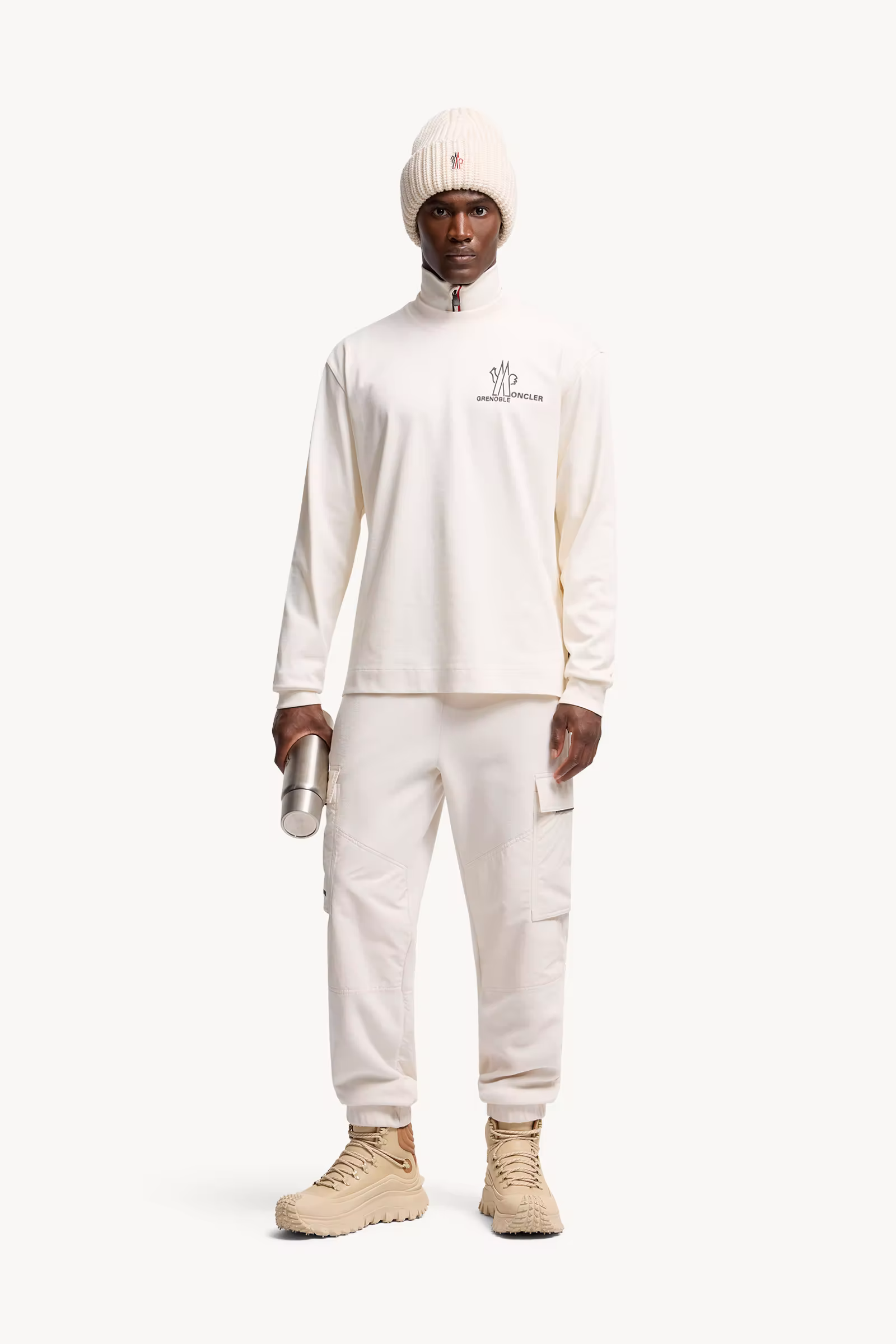 Logo Long Sleeve Cotton T-Shirt