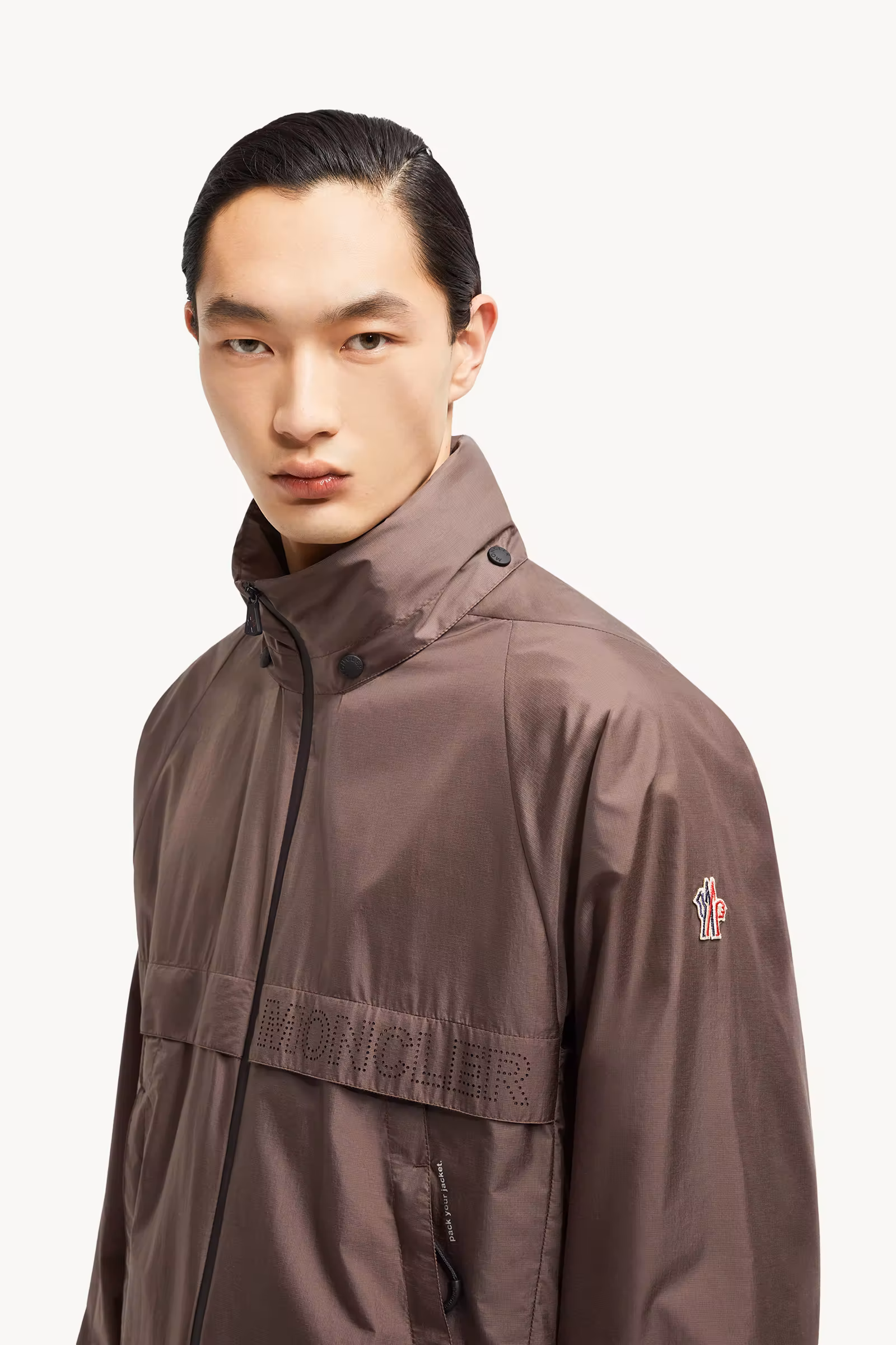 Negara Packable Hooded Windbreaker