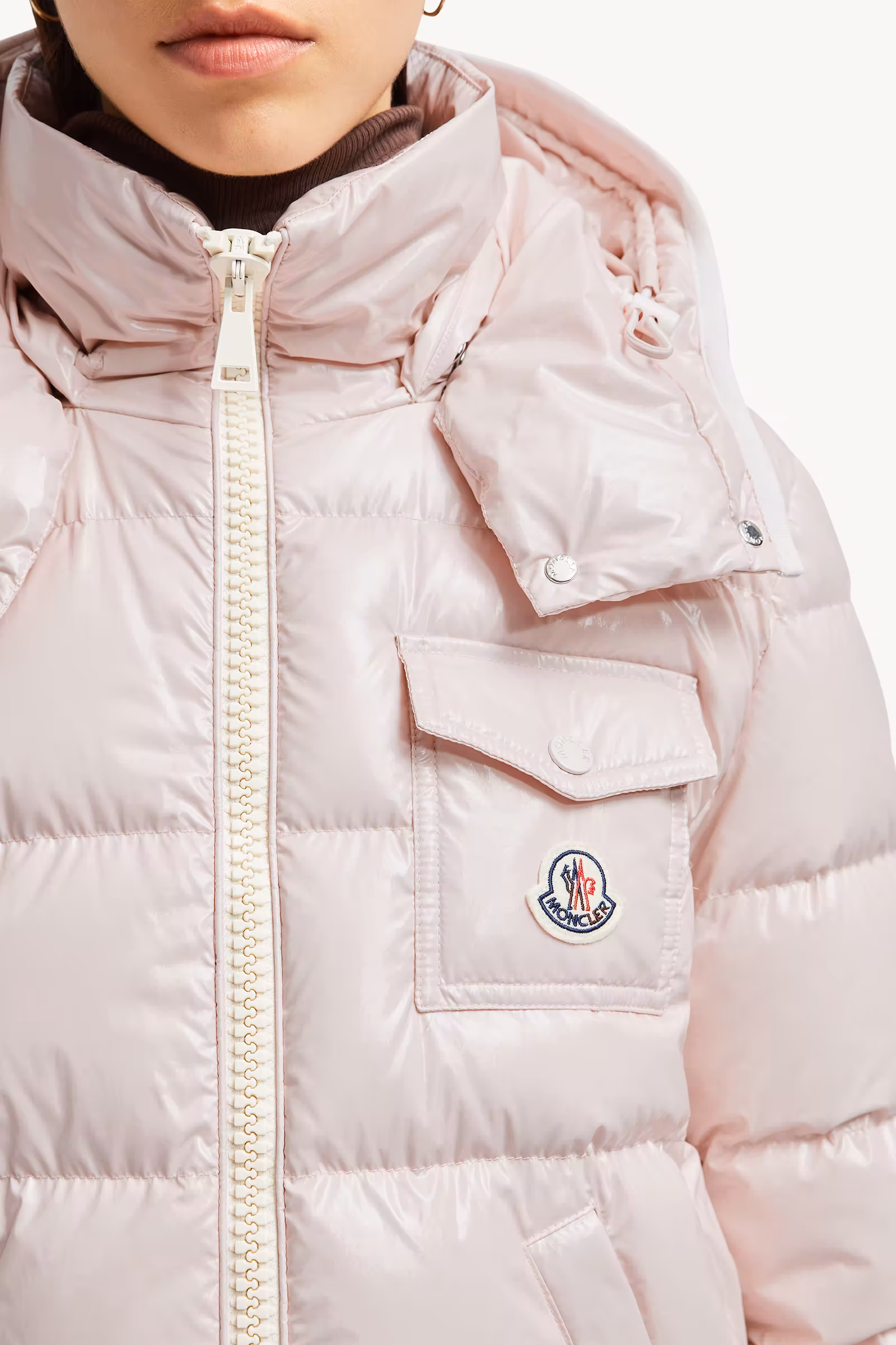 Andro Hooded Short Down Jacket