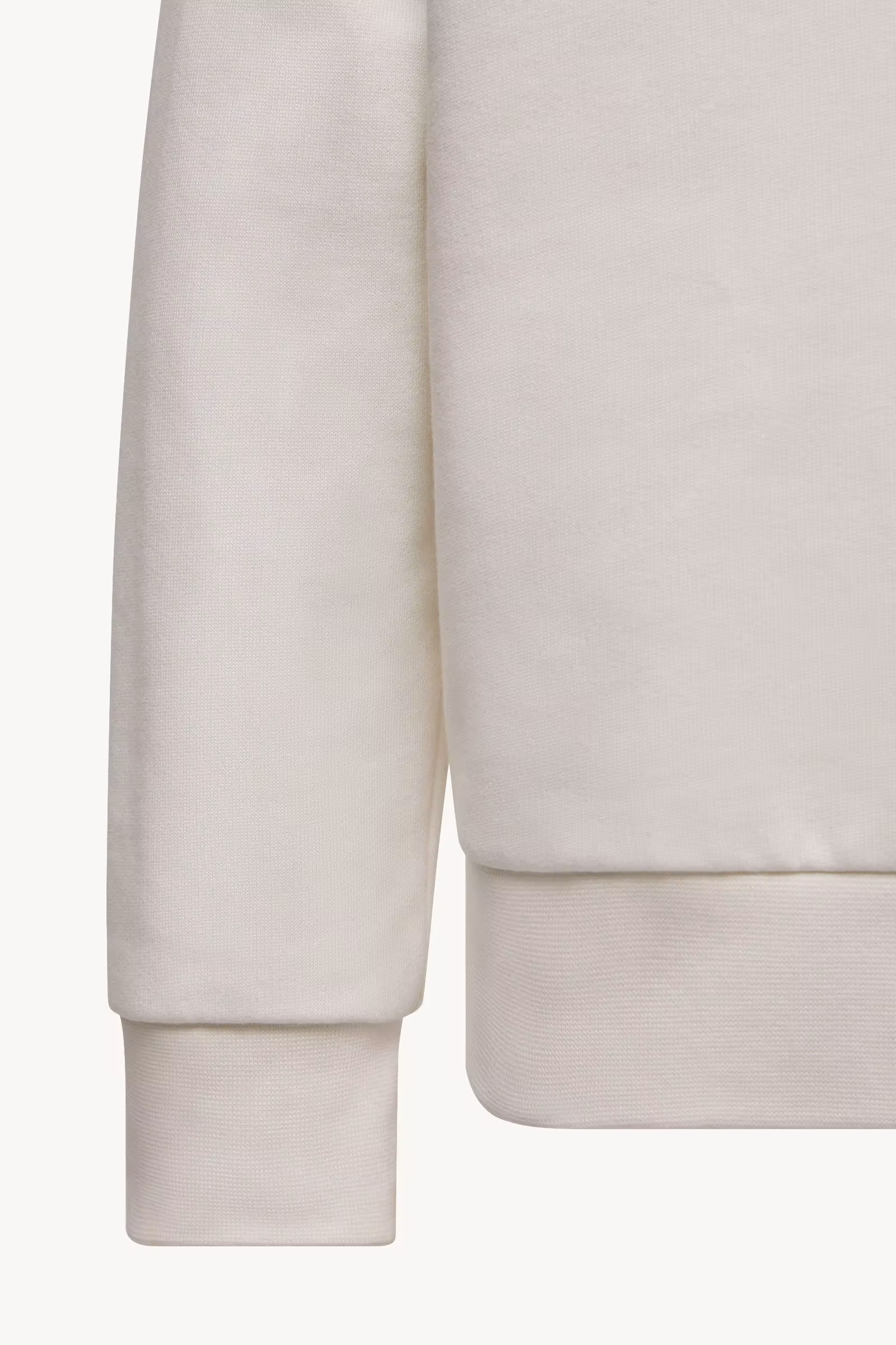 Logo Motif Cotton Hoodie