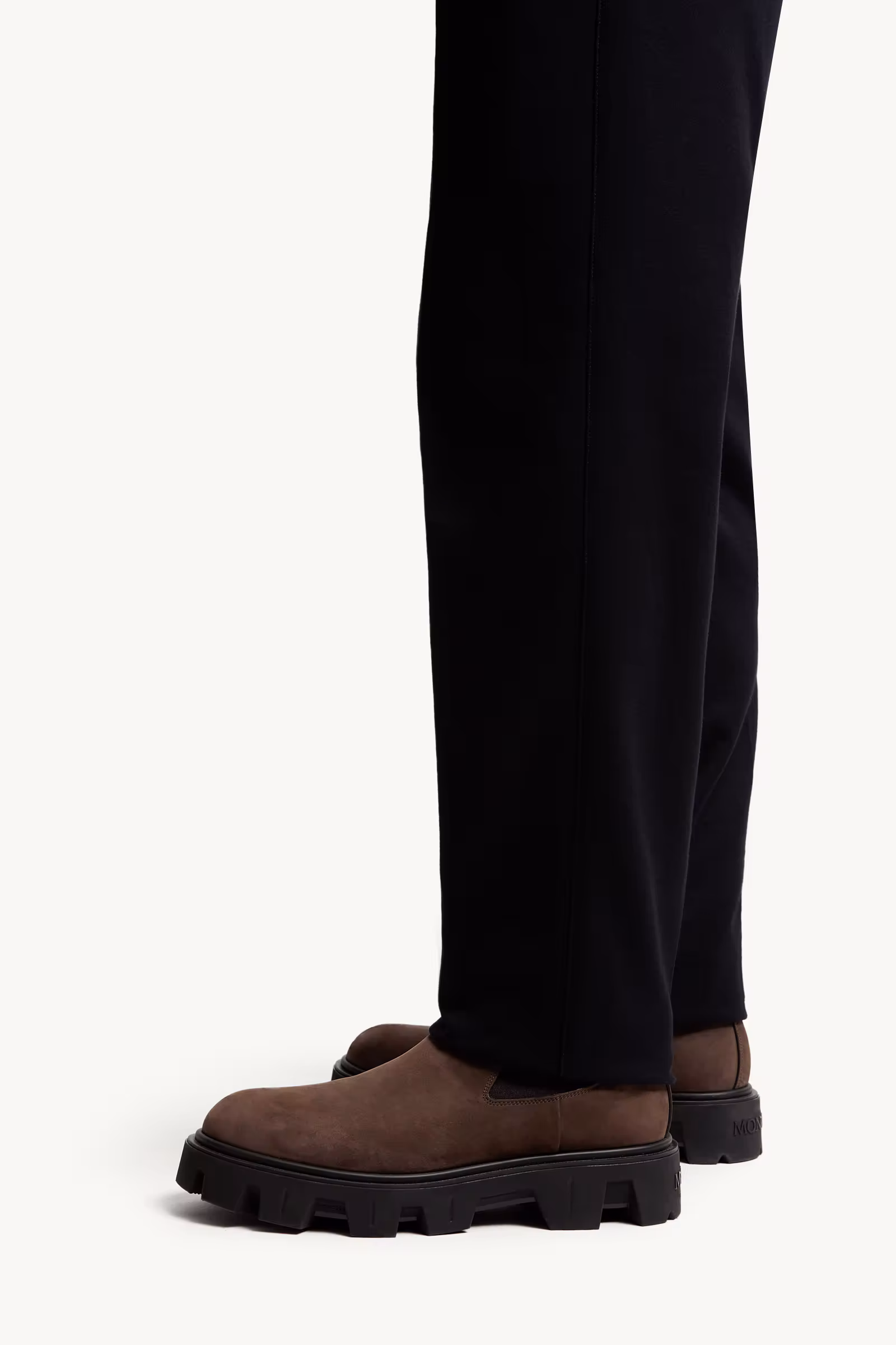 Cotton Blend Tailored Pants