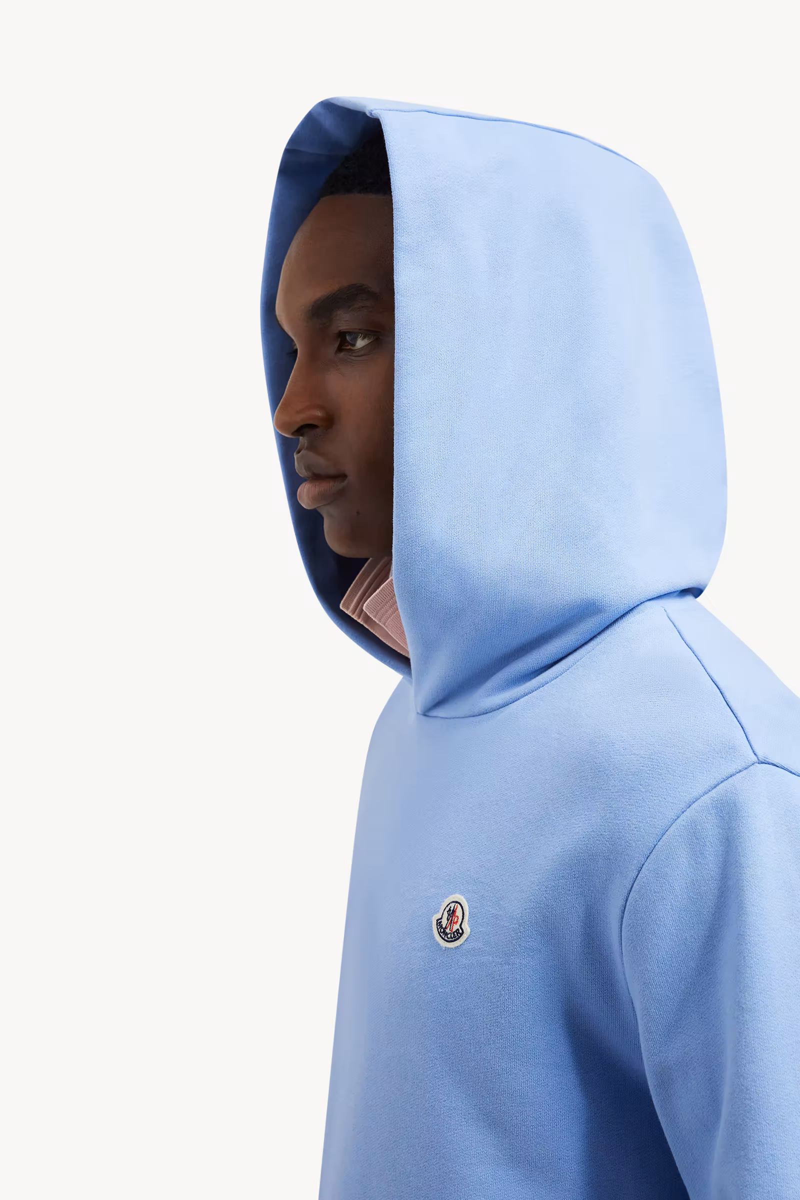 Logo Patch Cotton Hoodie