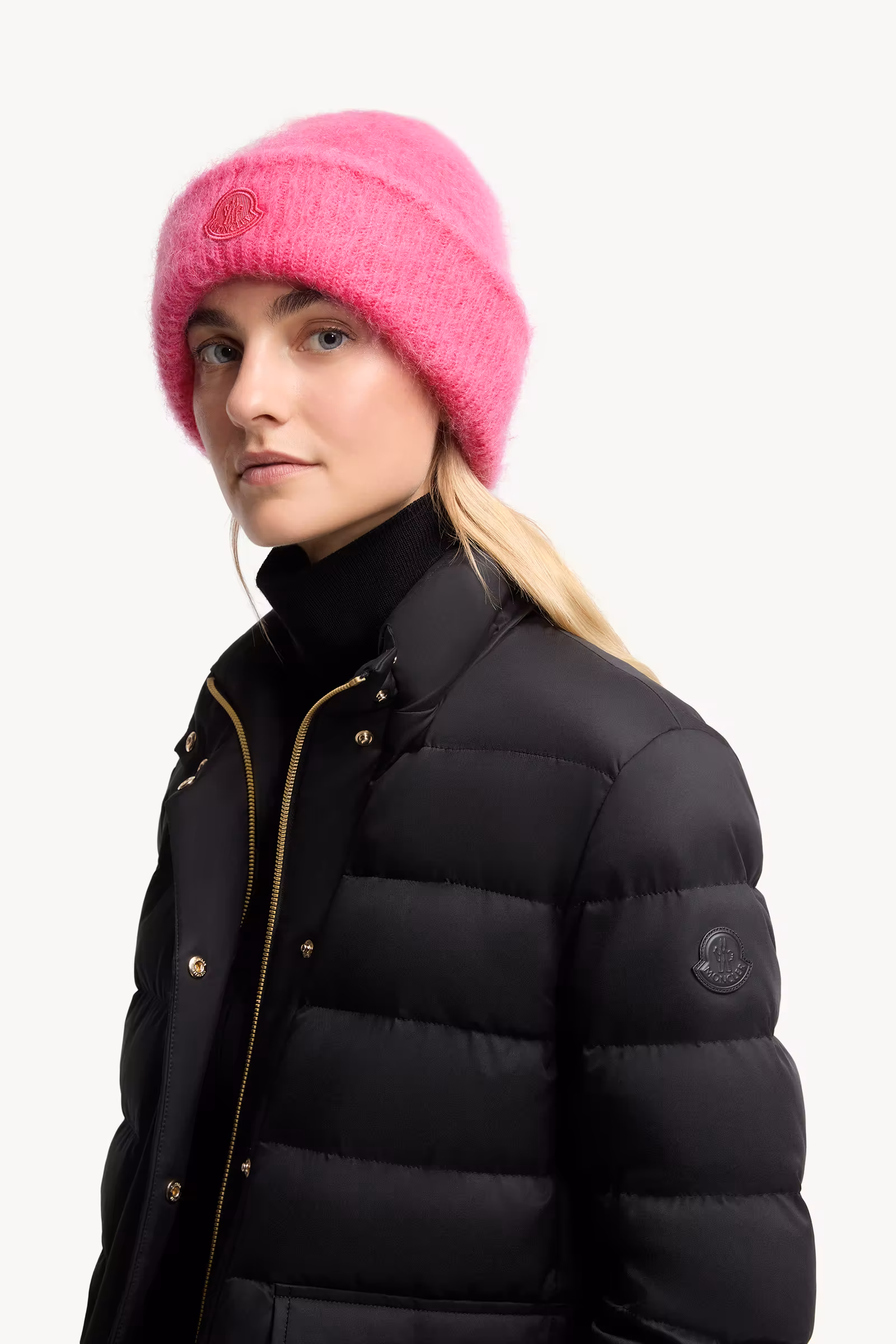 Mohair & Wool Blend Beanie