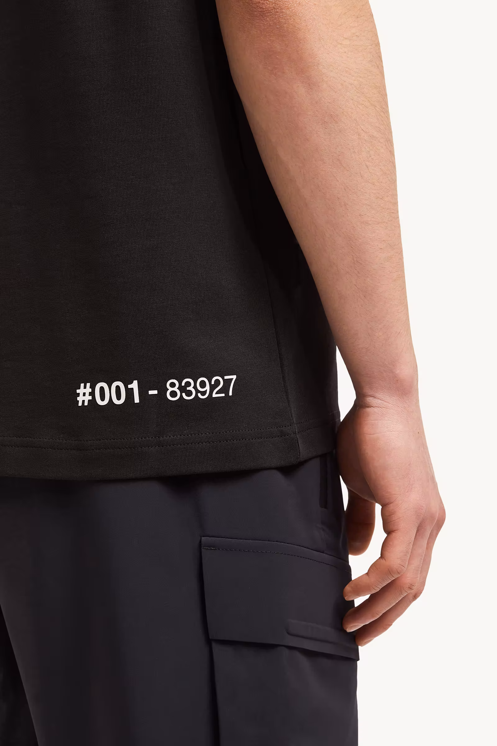 Mirrored Logo Cotton T-Shirt