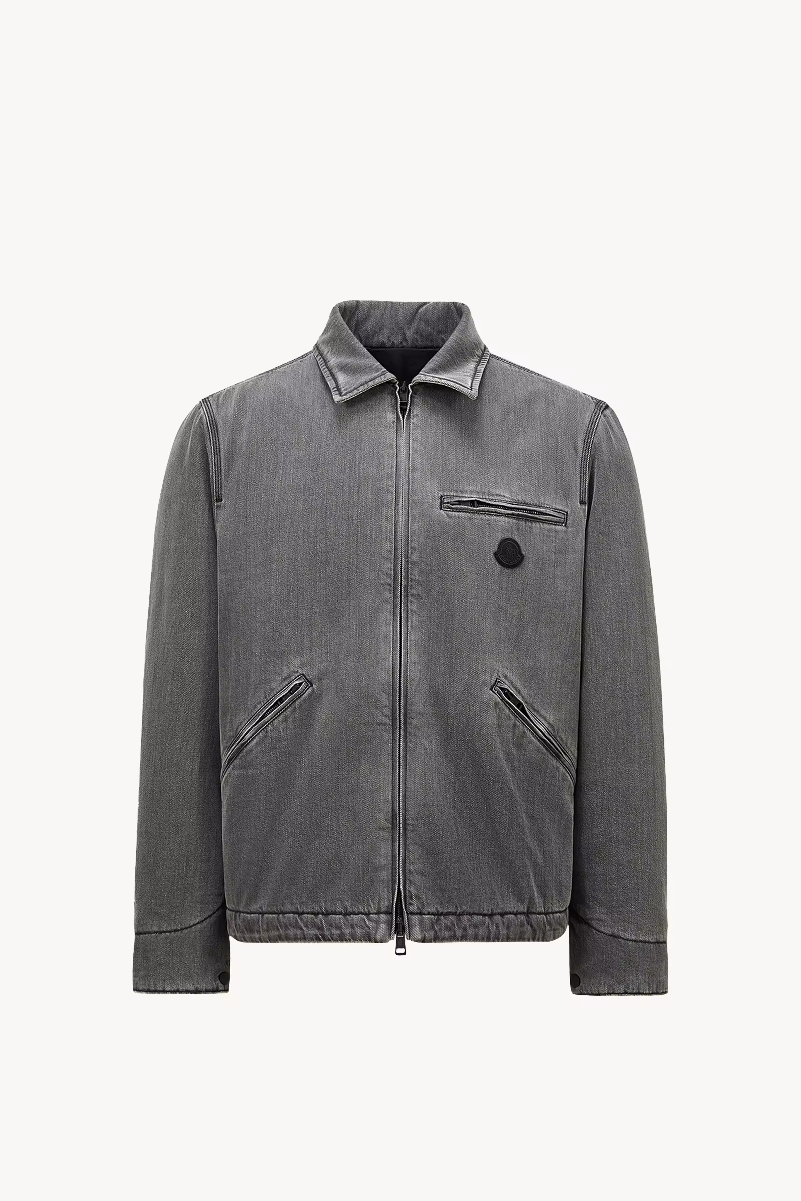 Acate Padded Denim Shirt Jacket