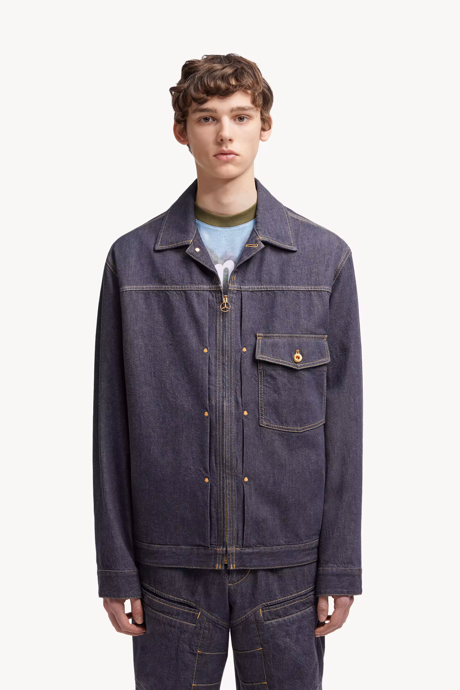 Moncler x Mercedes-Benz by NIGO Nepit Denim Jacket