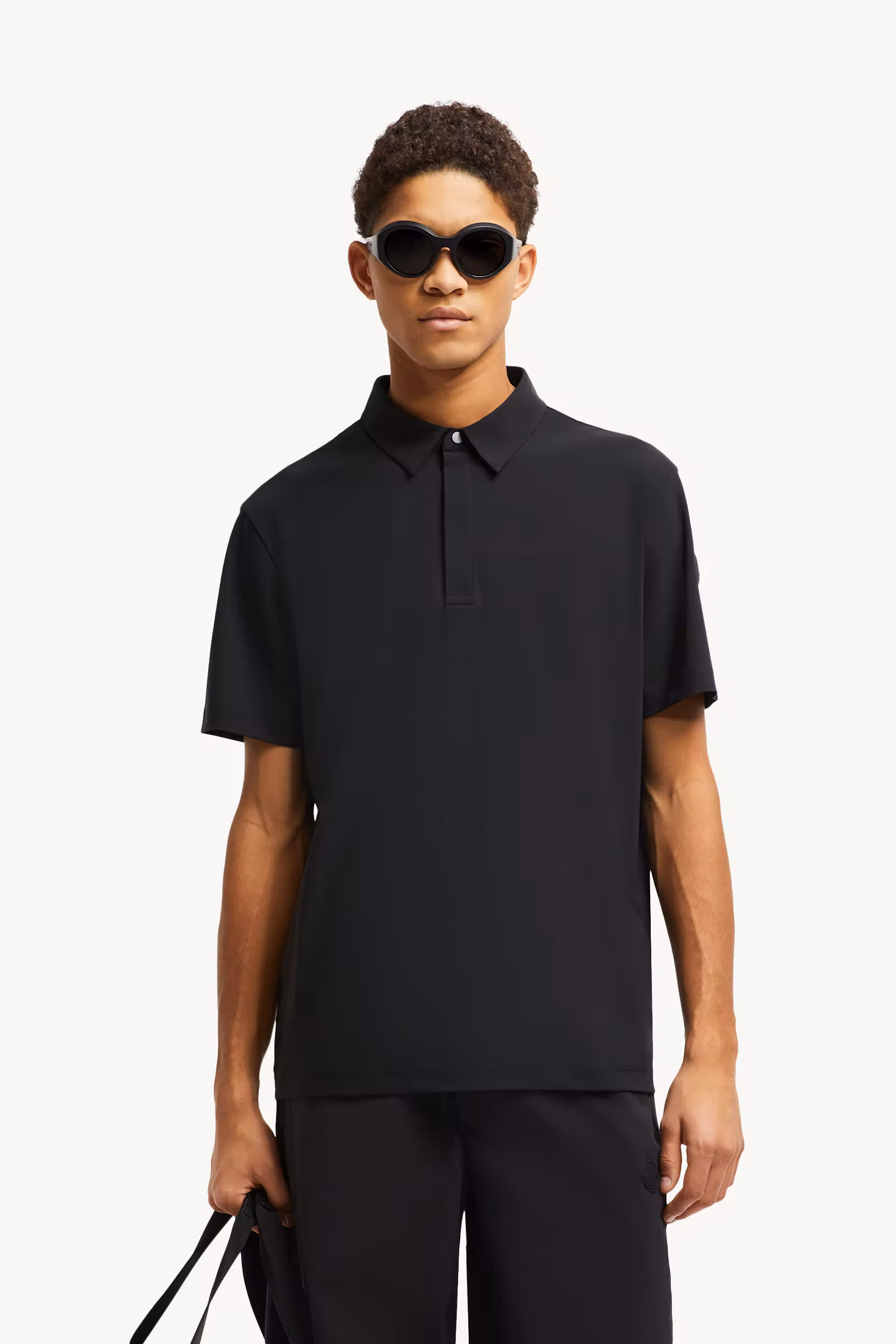 Logo Patch Polo Shirt