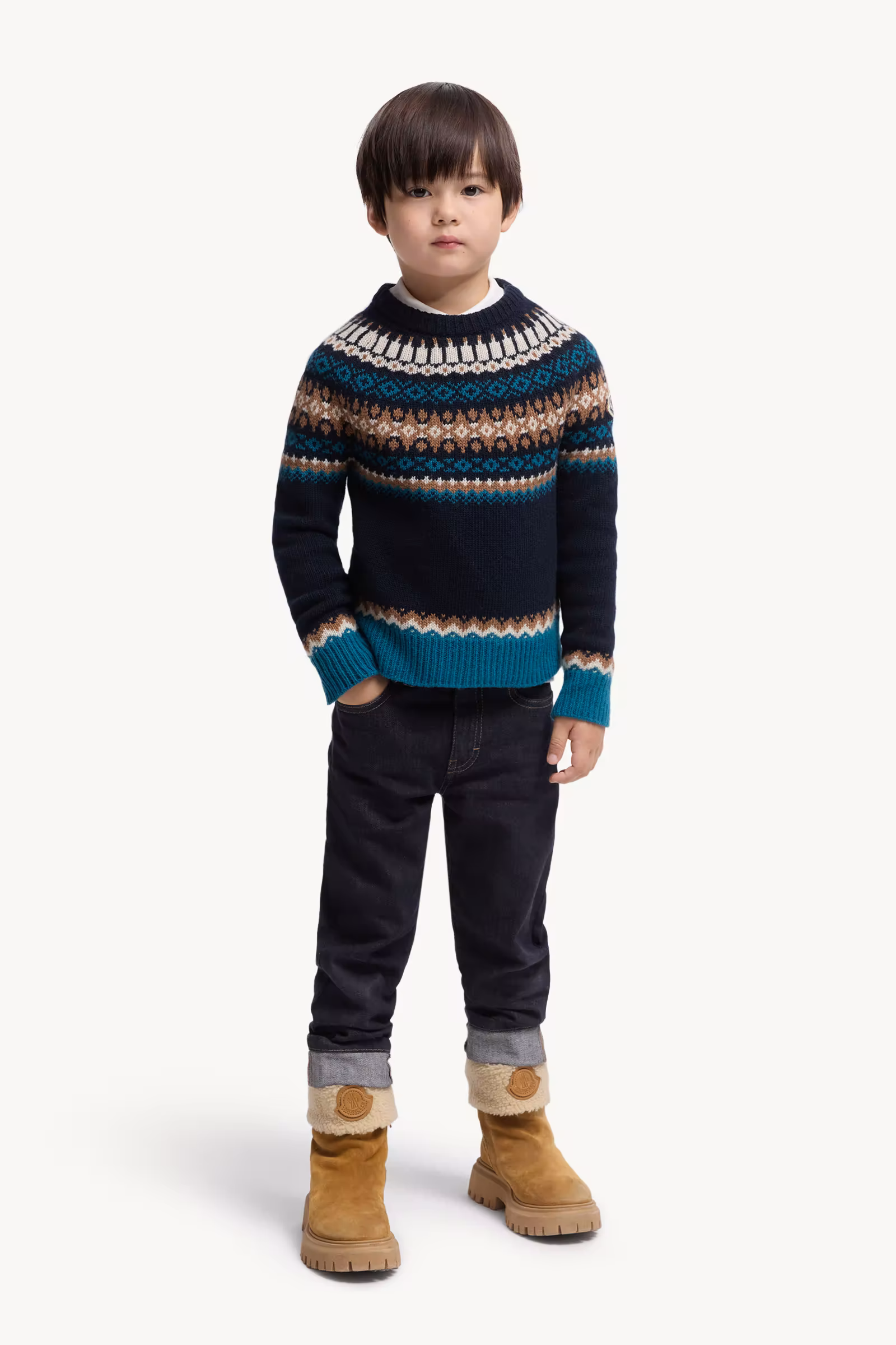 Alpine Jacquard Wool Sweater