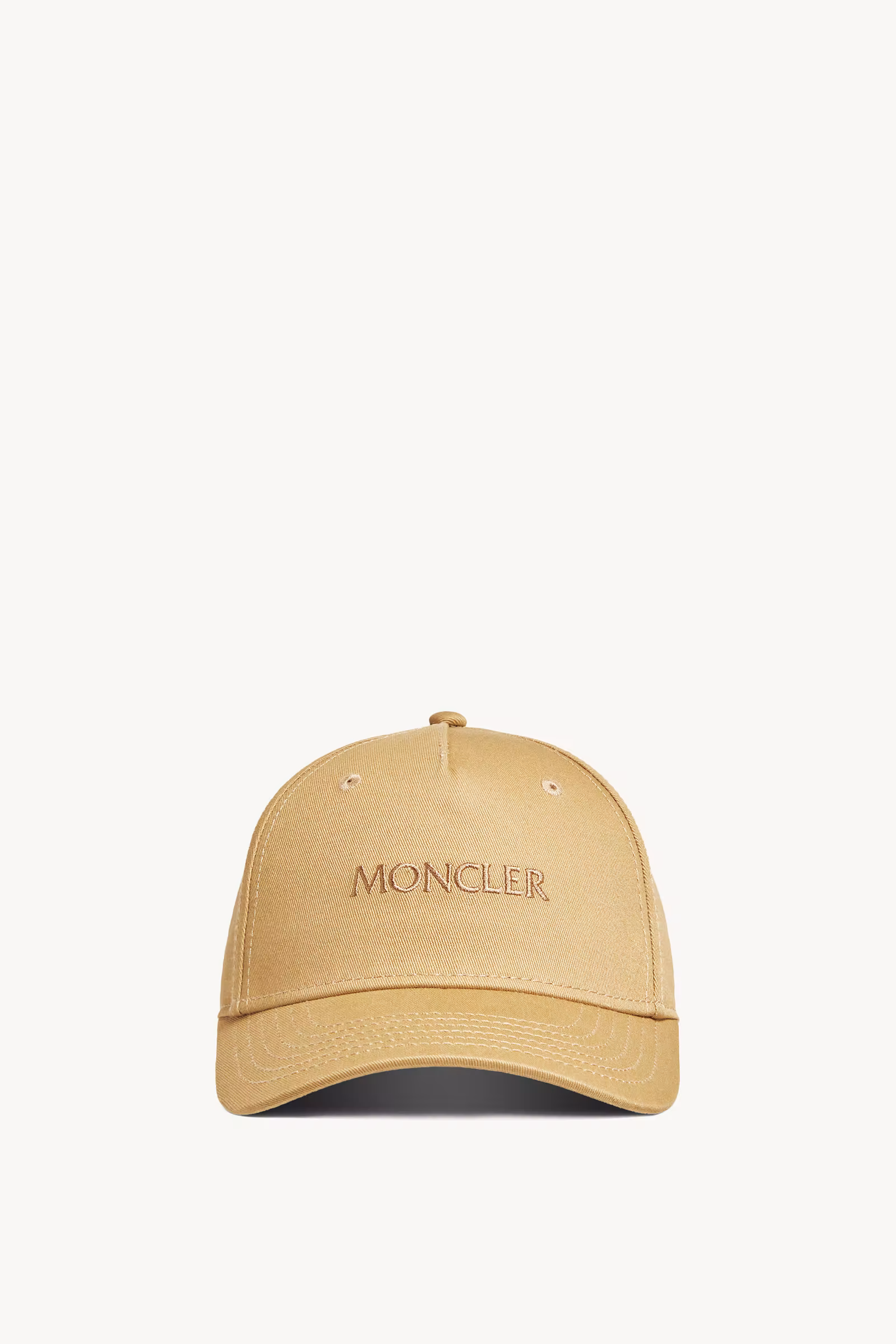 Embroidered Logo Gabardine Baseball Cap