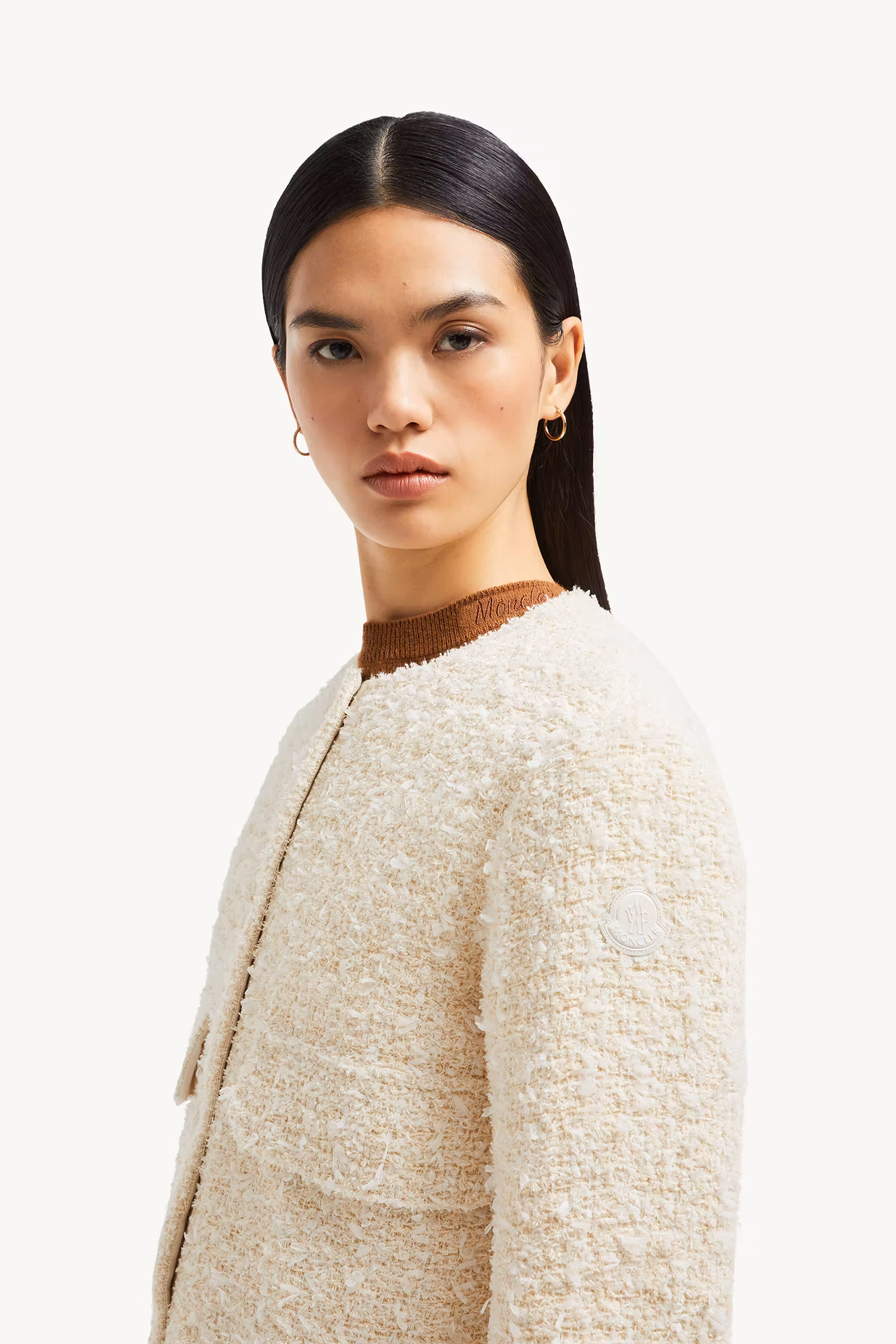 Dauphin Tweed Short Down Jacket