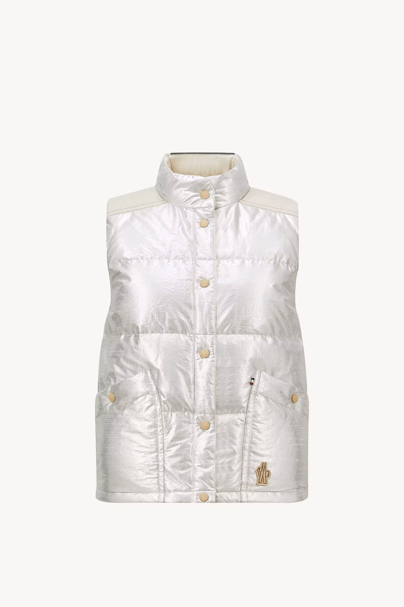 Pinchot Lamé Down Vest