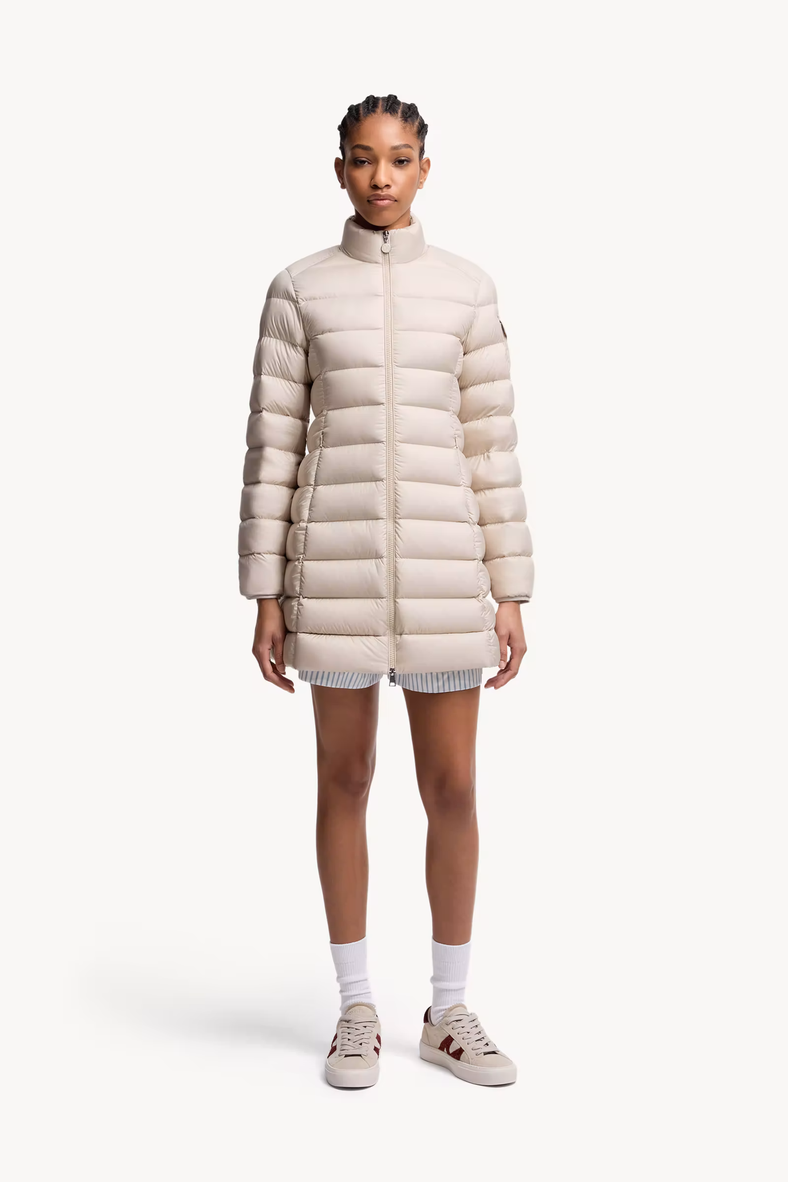 Igesse Mid-Length Down Jacket