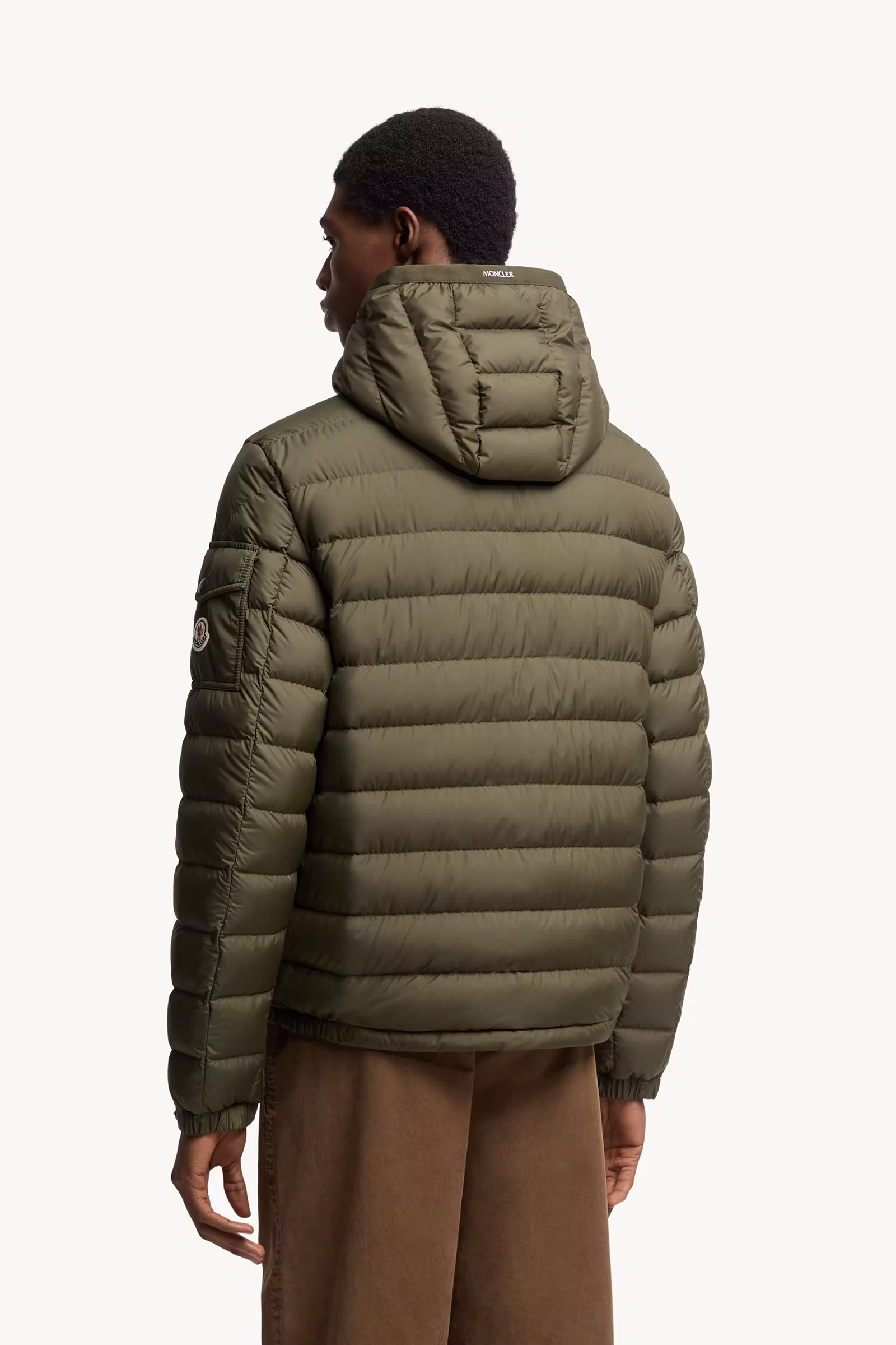 Galion Hooded Short Down Jacket