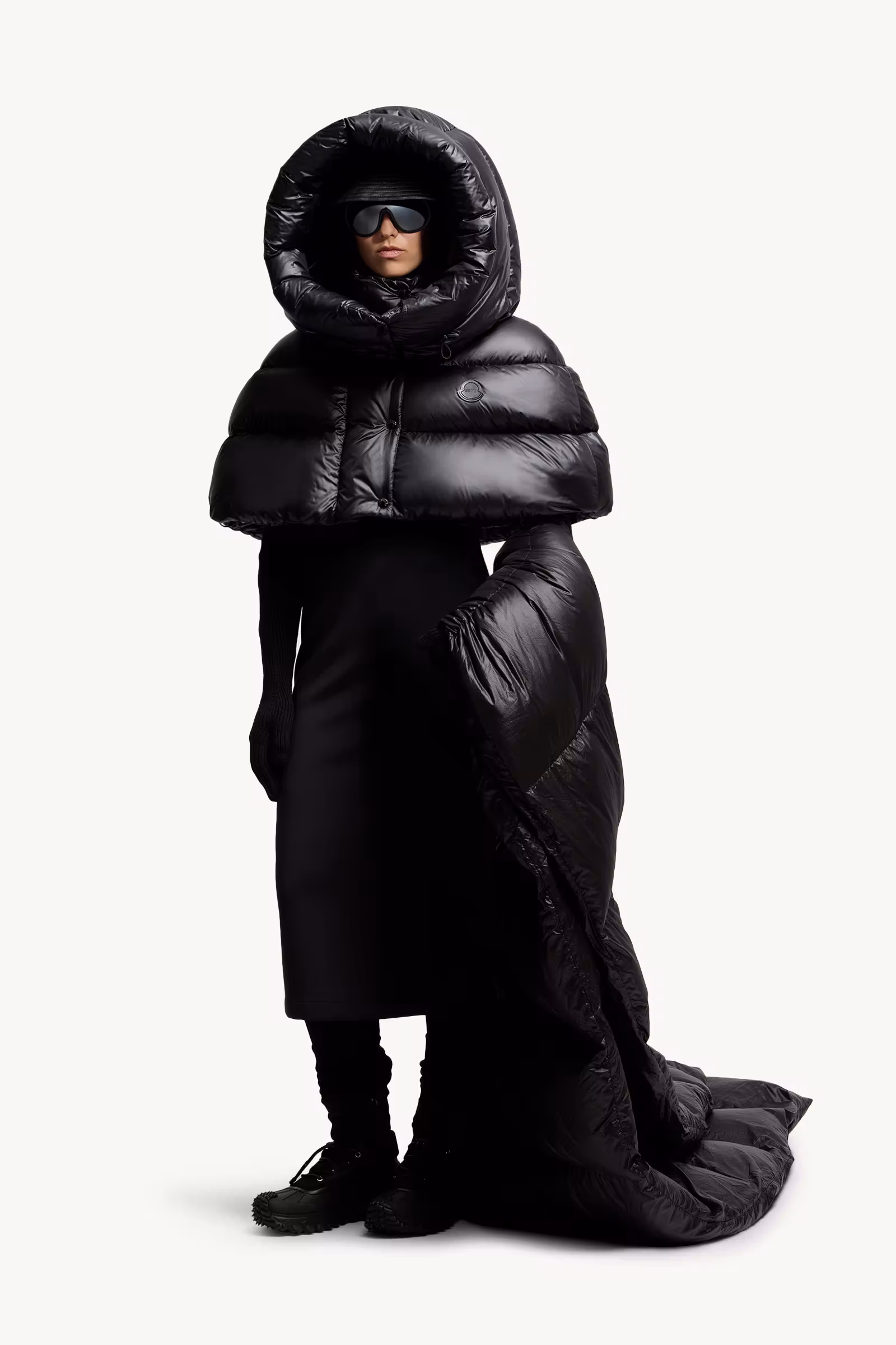 Moncler x EE72 by Edward Enninful Hooded Down Cape
