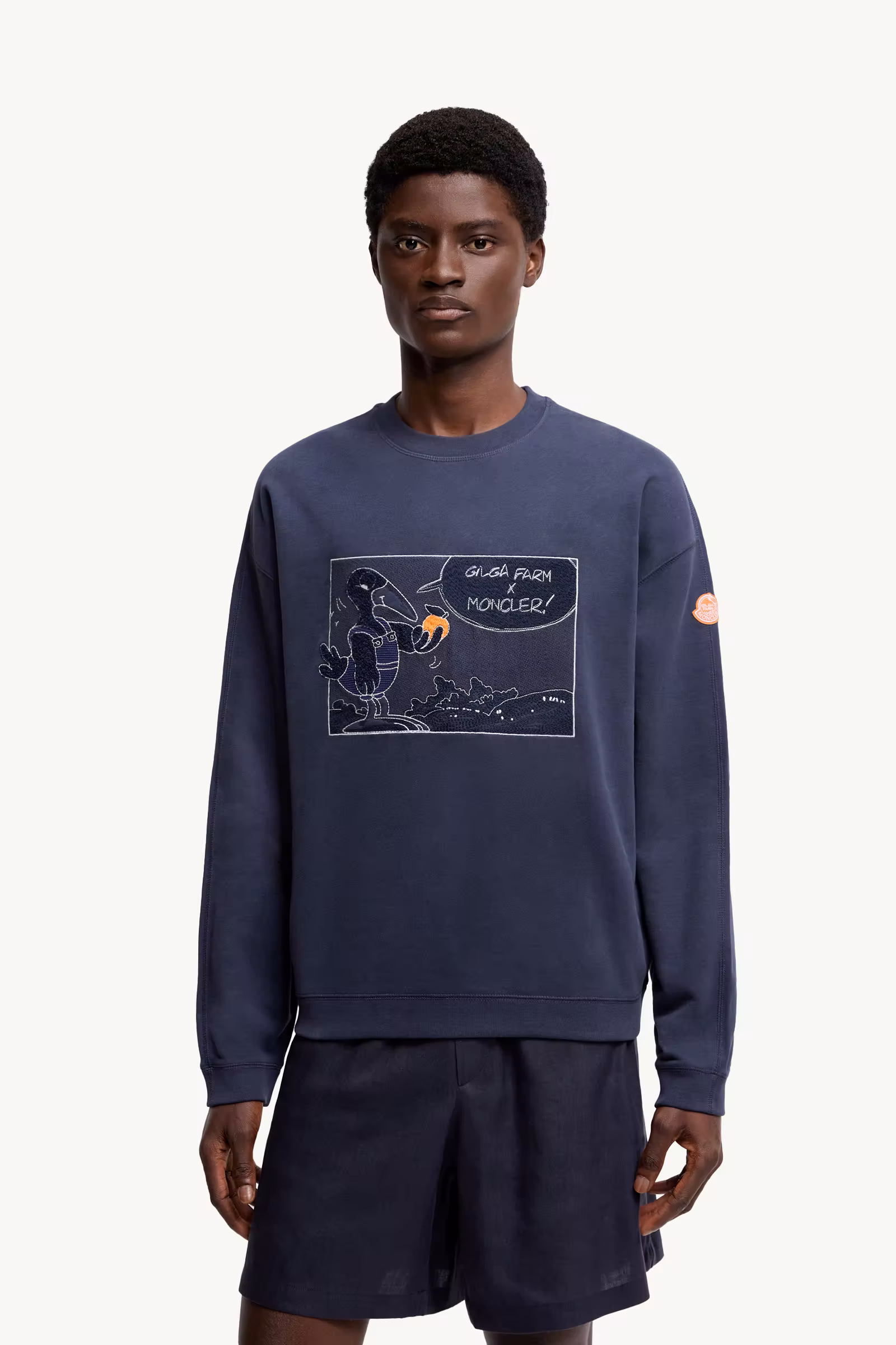 Moncler x Gilga Farm by Donald Glover Cotton Sweatshirt