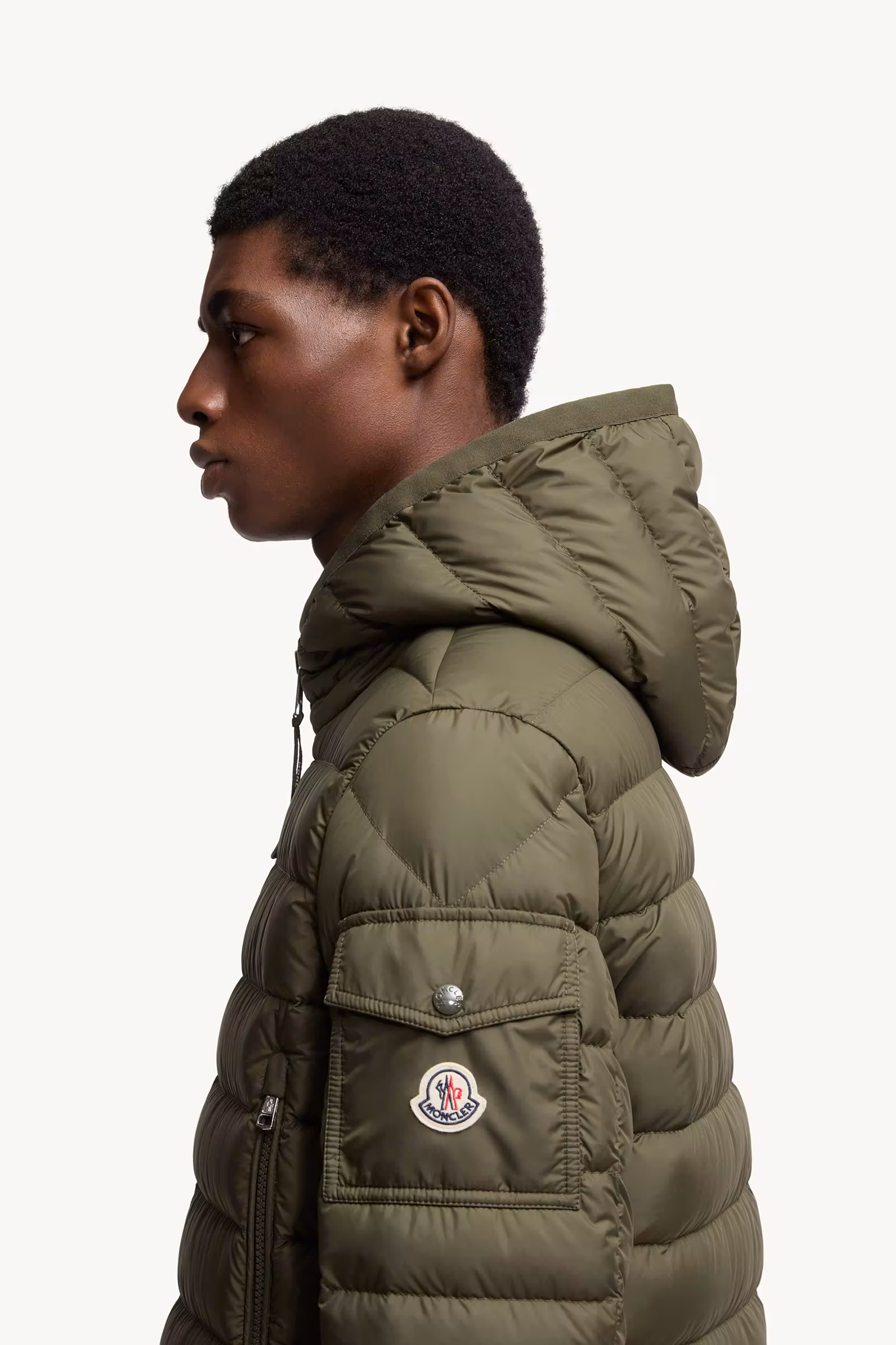 Galion Hooded Short Down Jacket