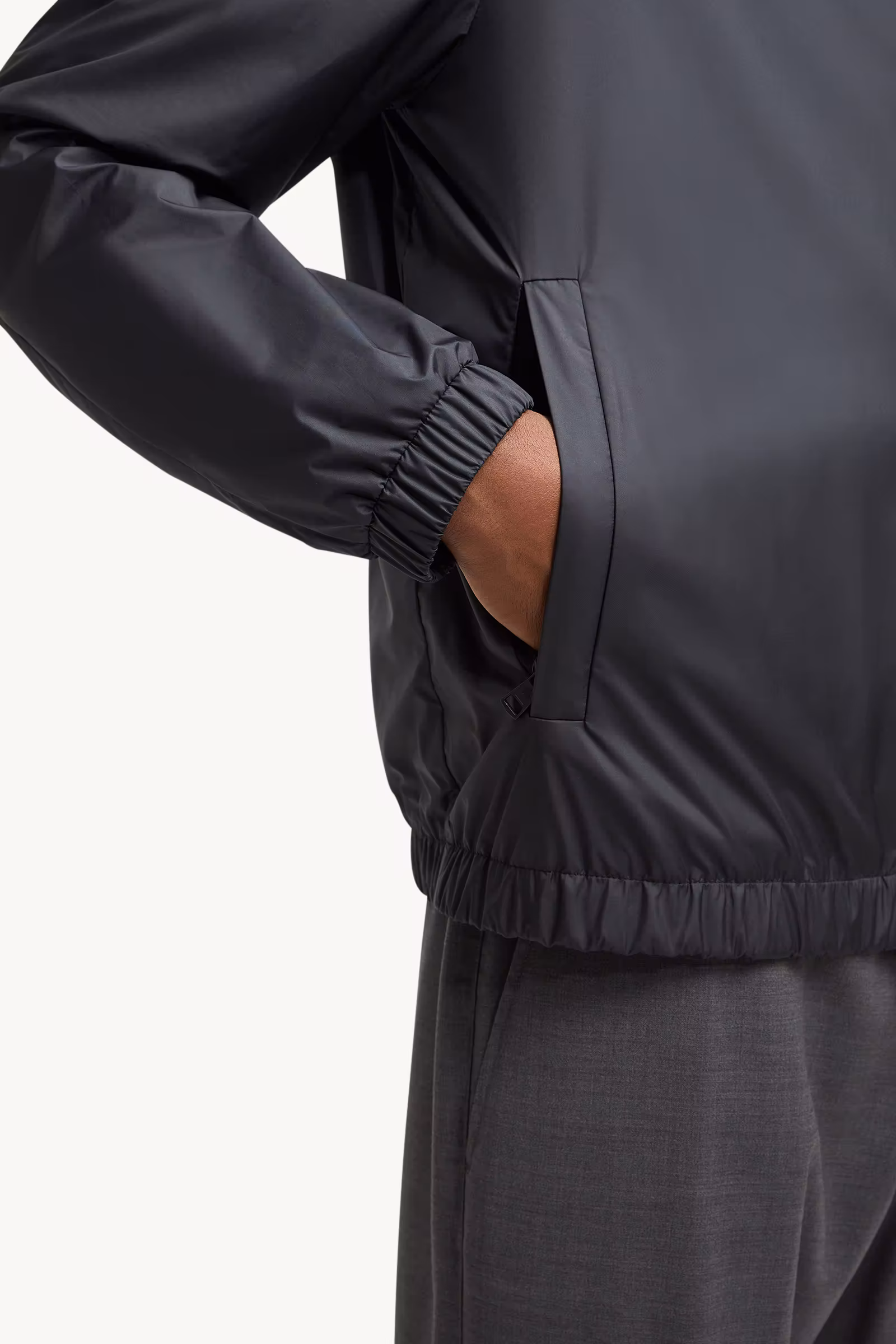 Domene Hooded Windbreaker