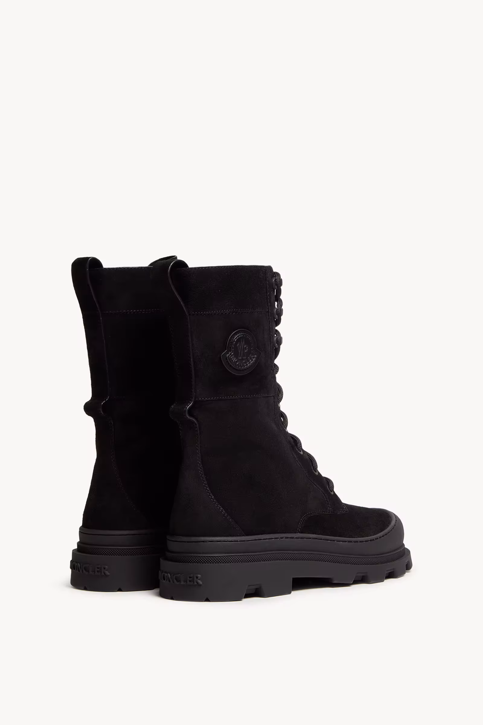 Vera High Suede Lace-Up Boots