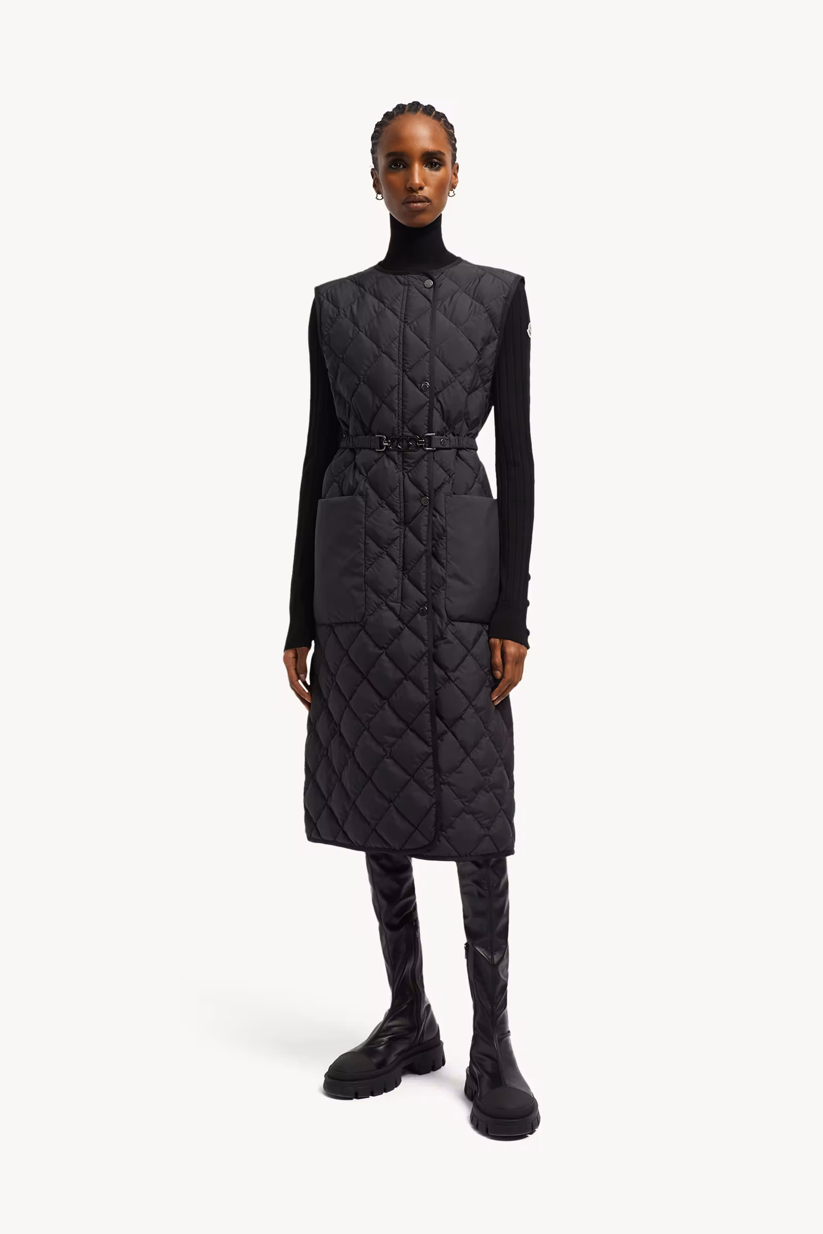 Butor Diamond-Quilted Long Down Vest