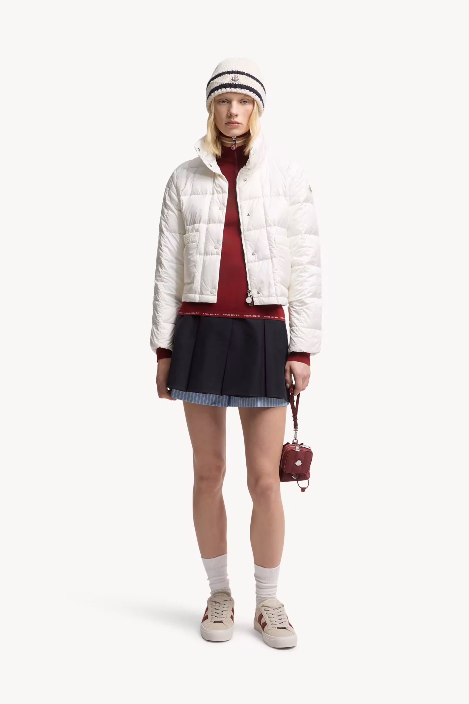 Jarcieu Braided Trim Short Down Jacket