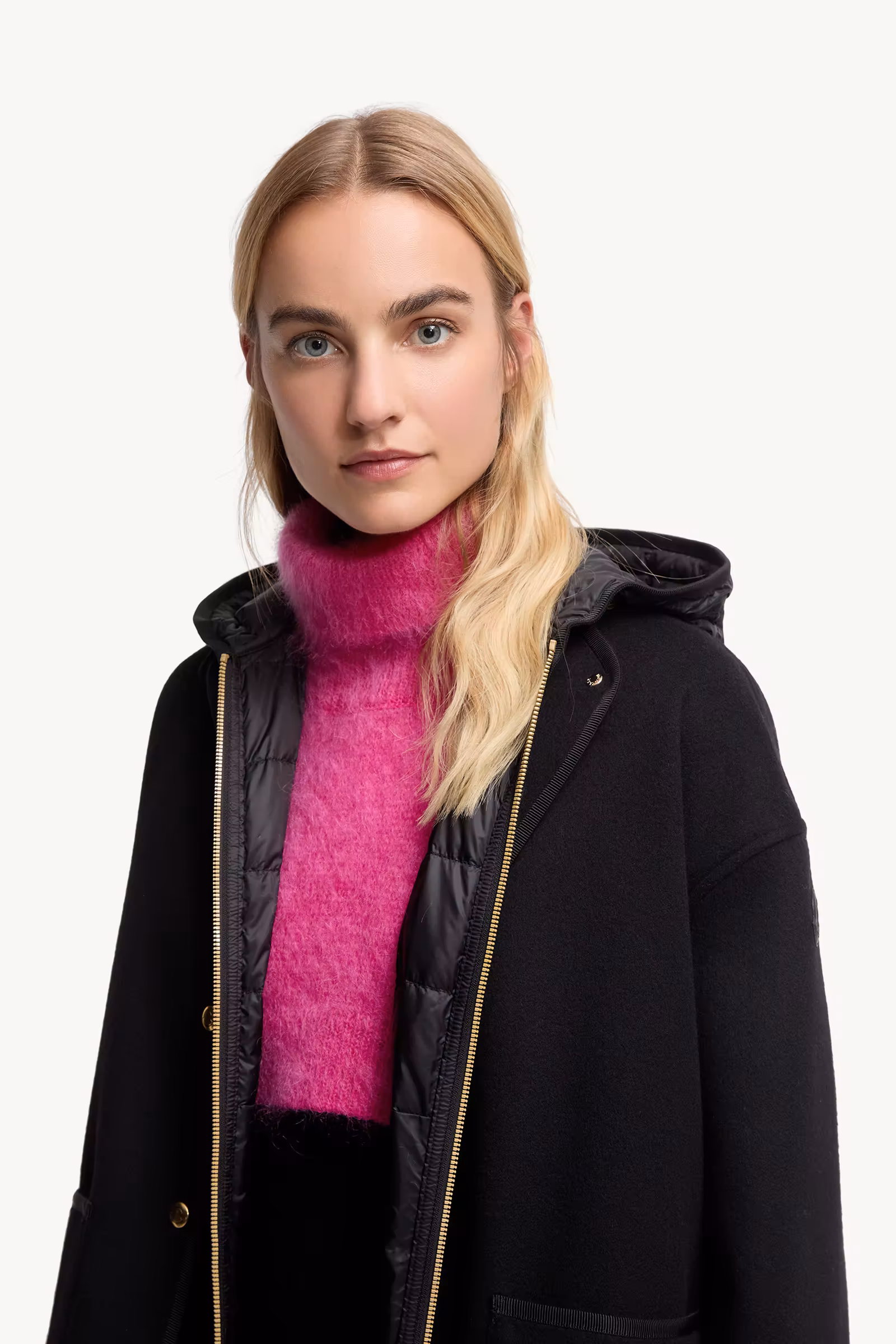 Mohair & Wool Blend Bib