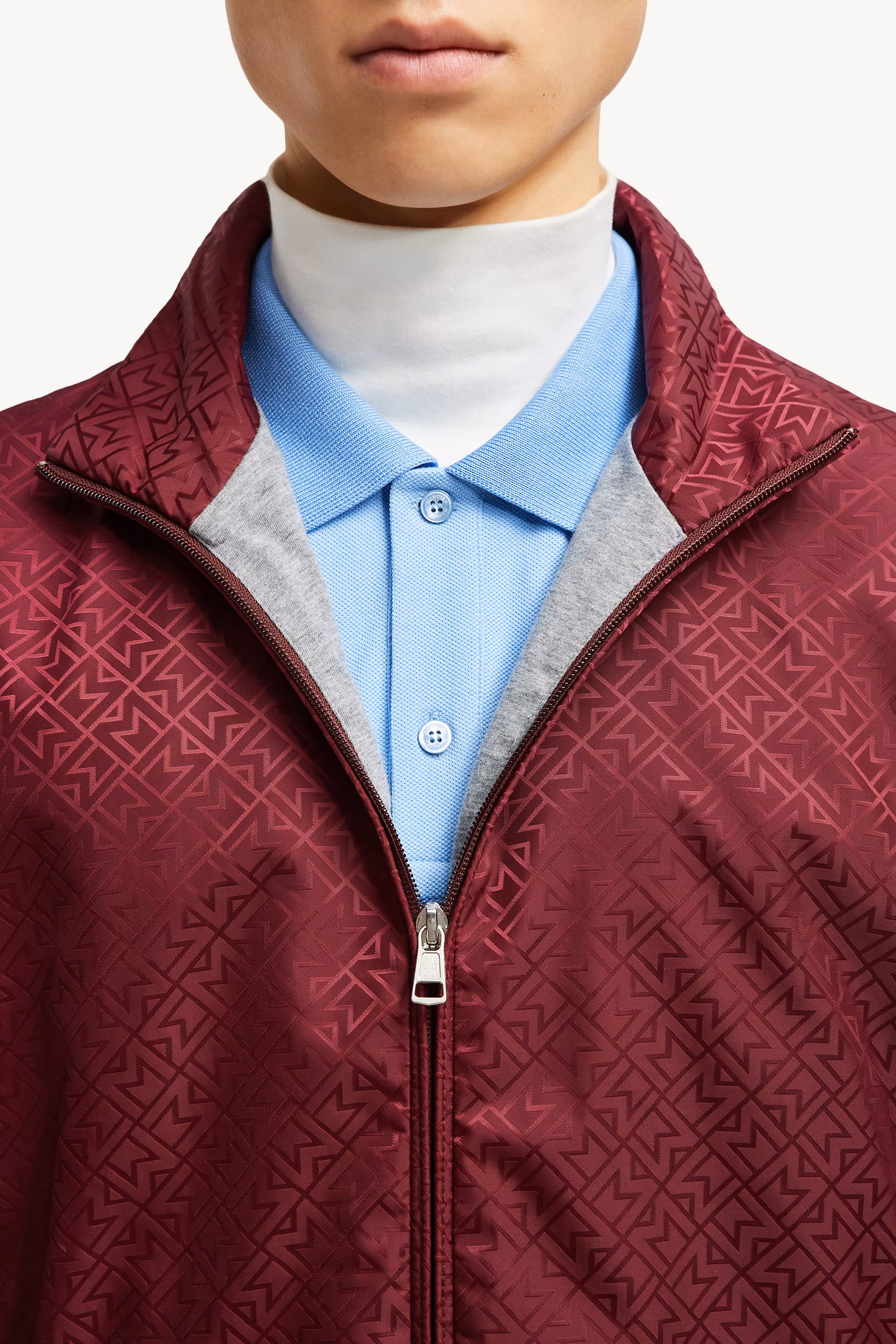 Vanoise Monogram Jacquard Windbreaker