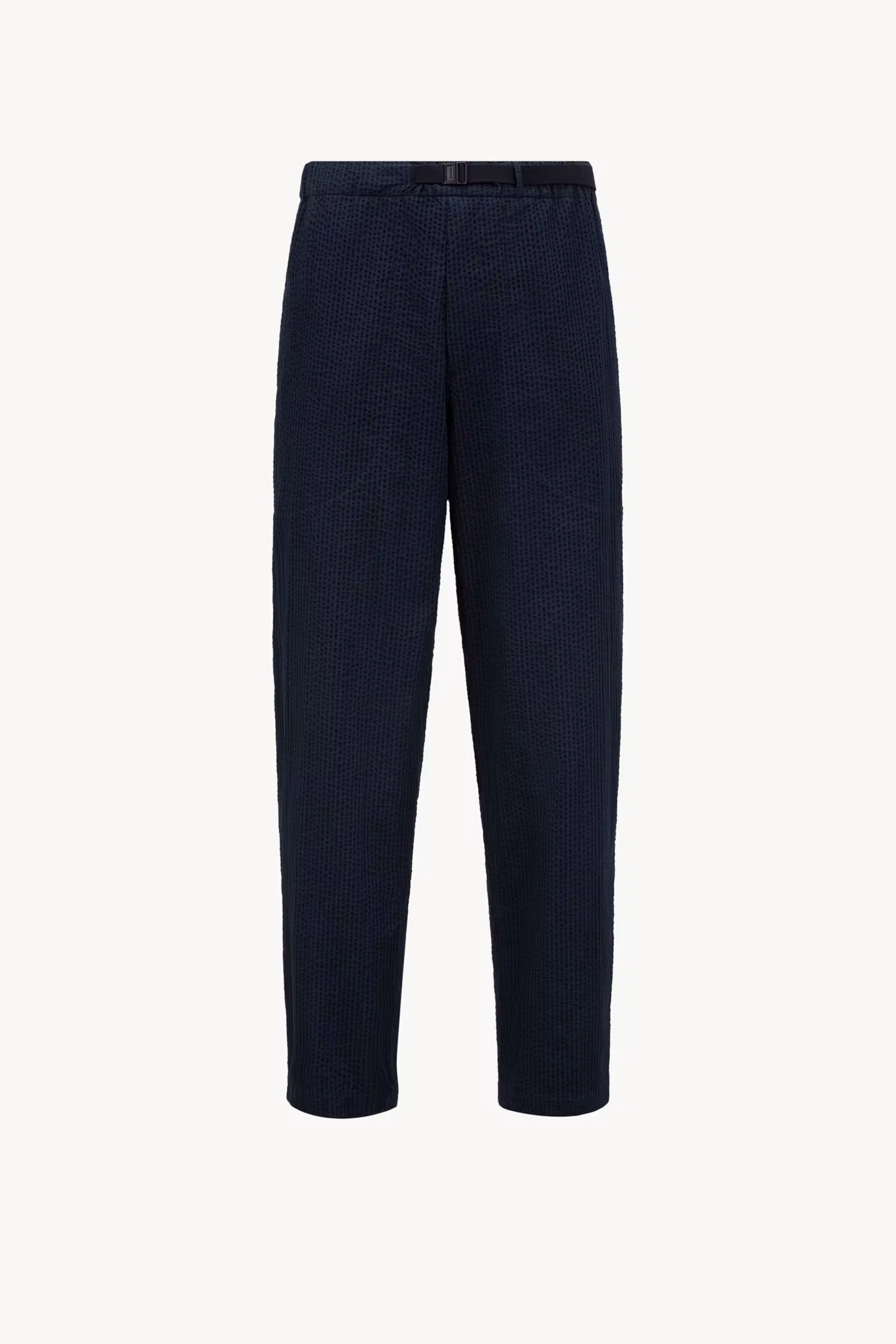 Belted Seersucker Pants