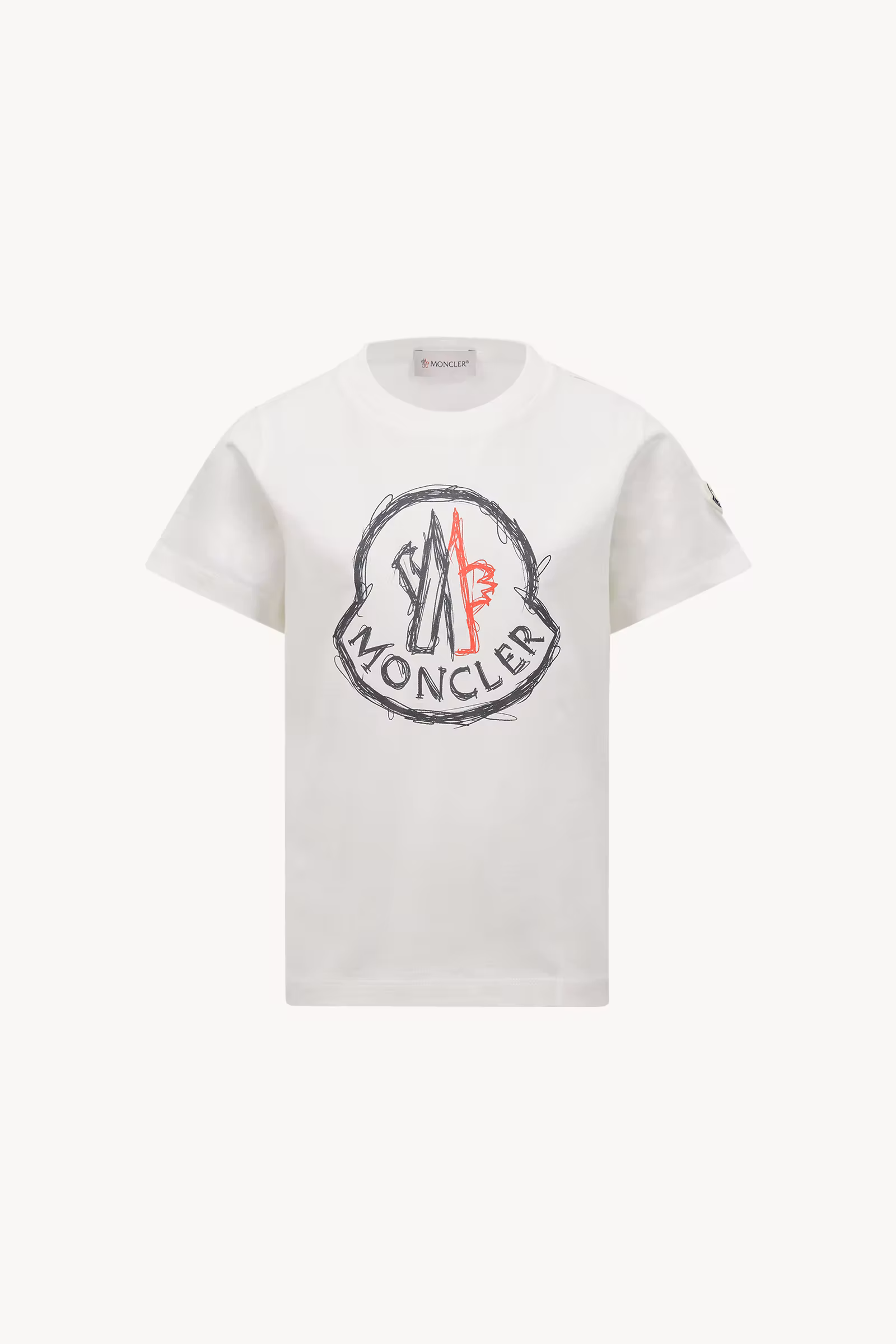 Scribble Logo Cotton T-Shirt