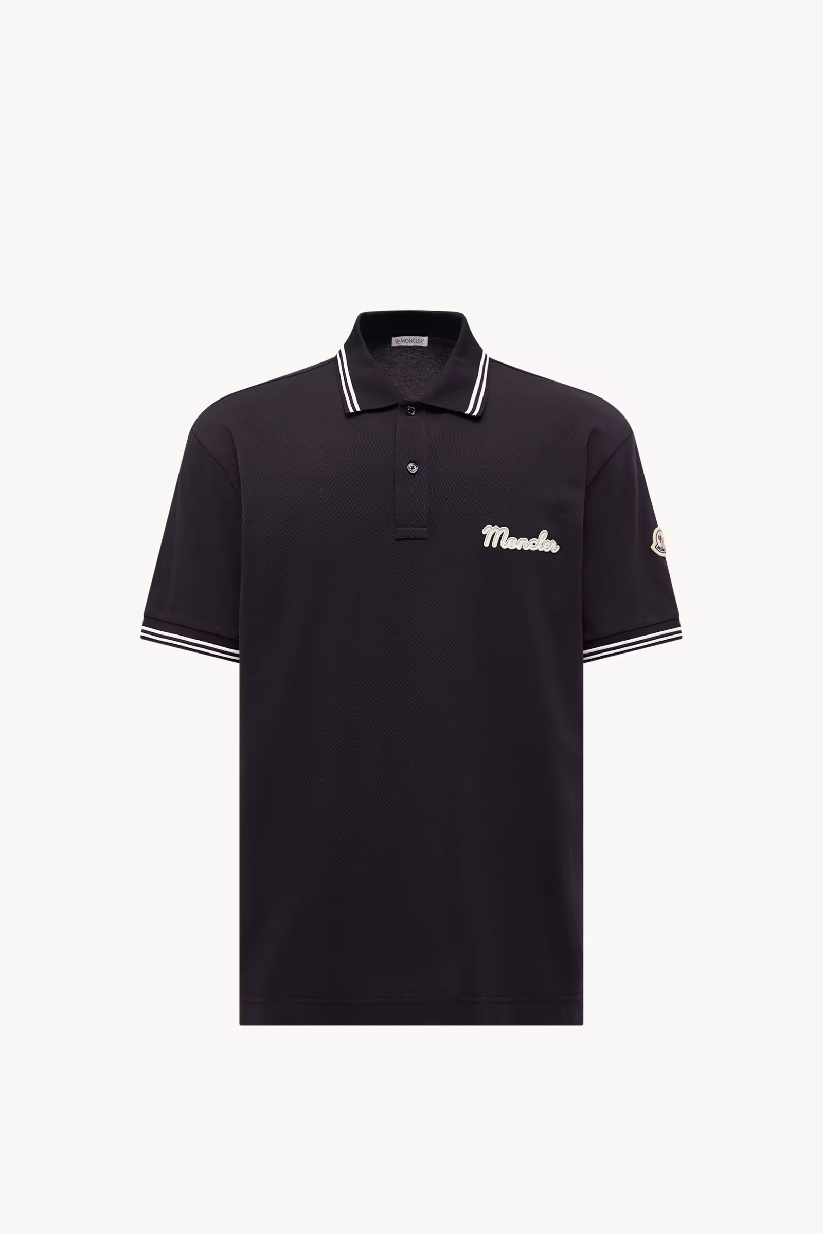 Embroidered Logo Cotton Piquet Polo Shirt