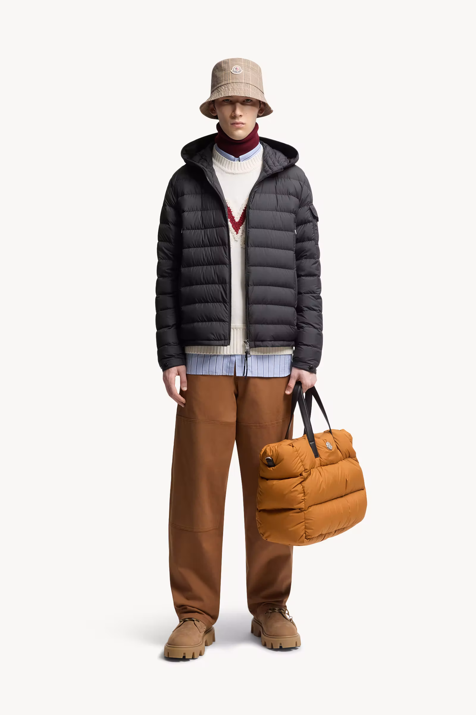 Galion Hooded Short Down Jacket